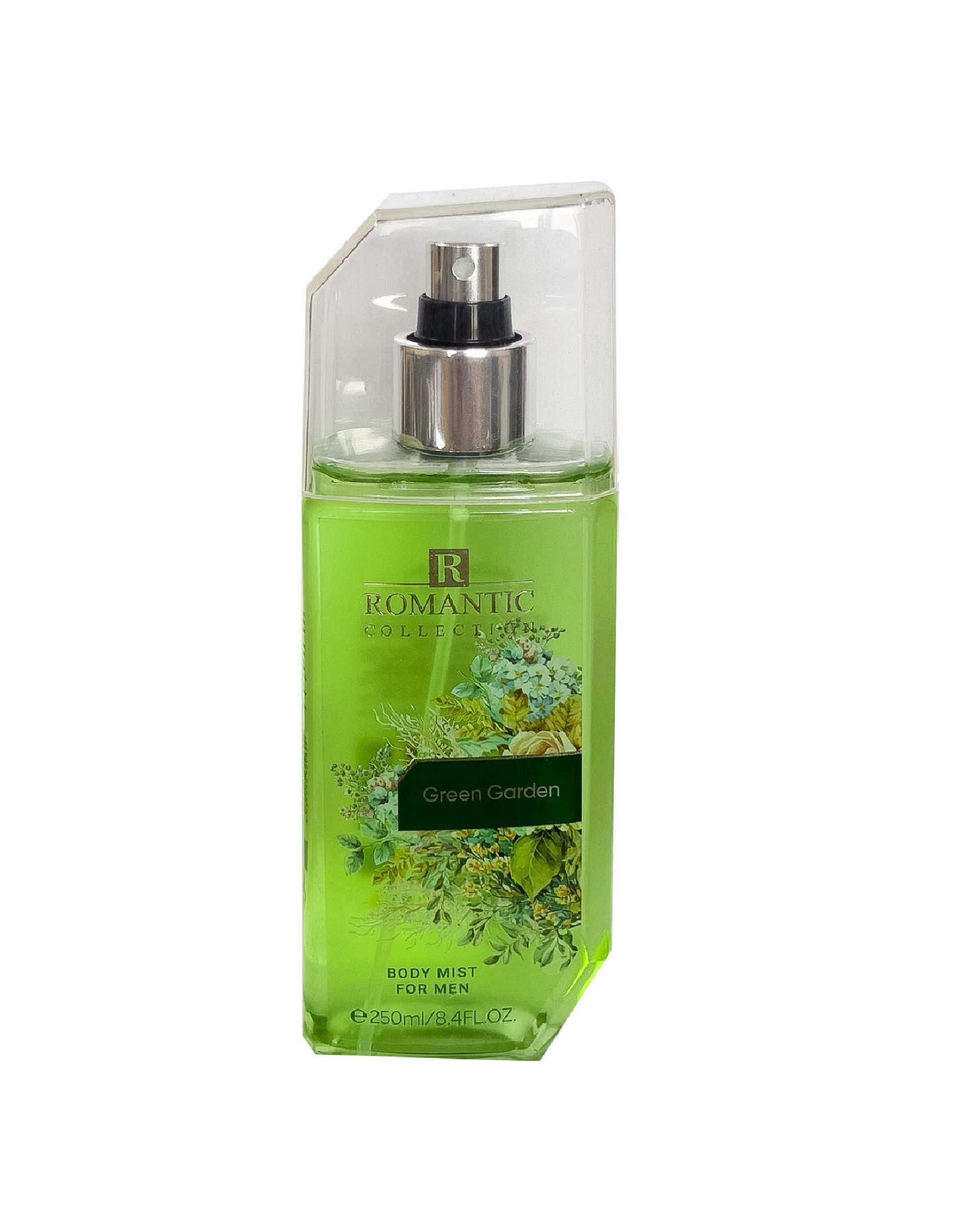 بادی اسپلش زنانه رومانتیک Romantic مدل Green Garden حجم 250ml