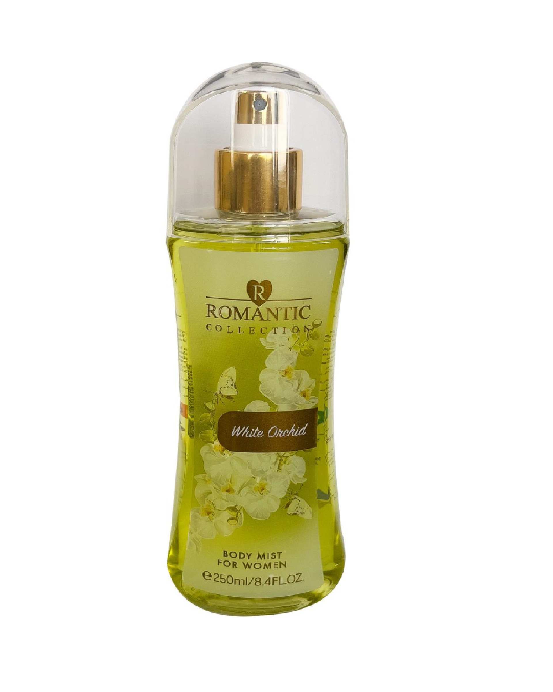 بادی اسپلش زنانه رومانتیک Romantic مدل White orchid حجم 250ml