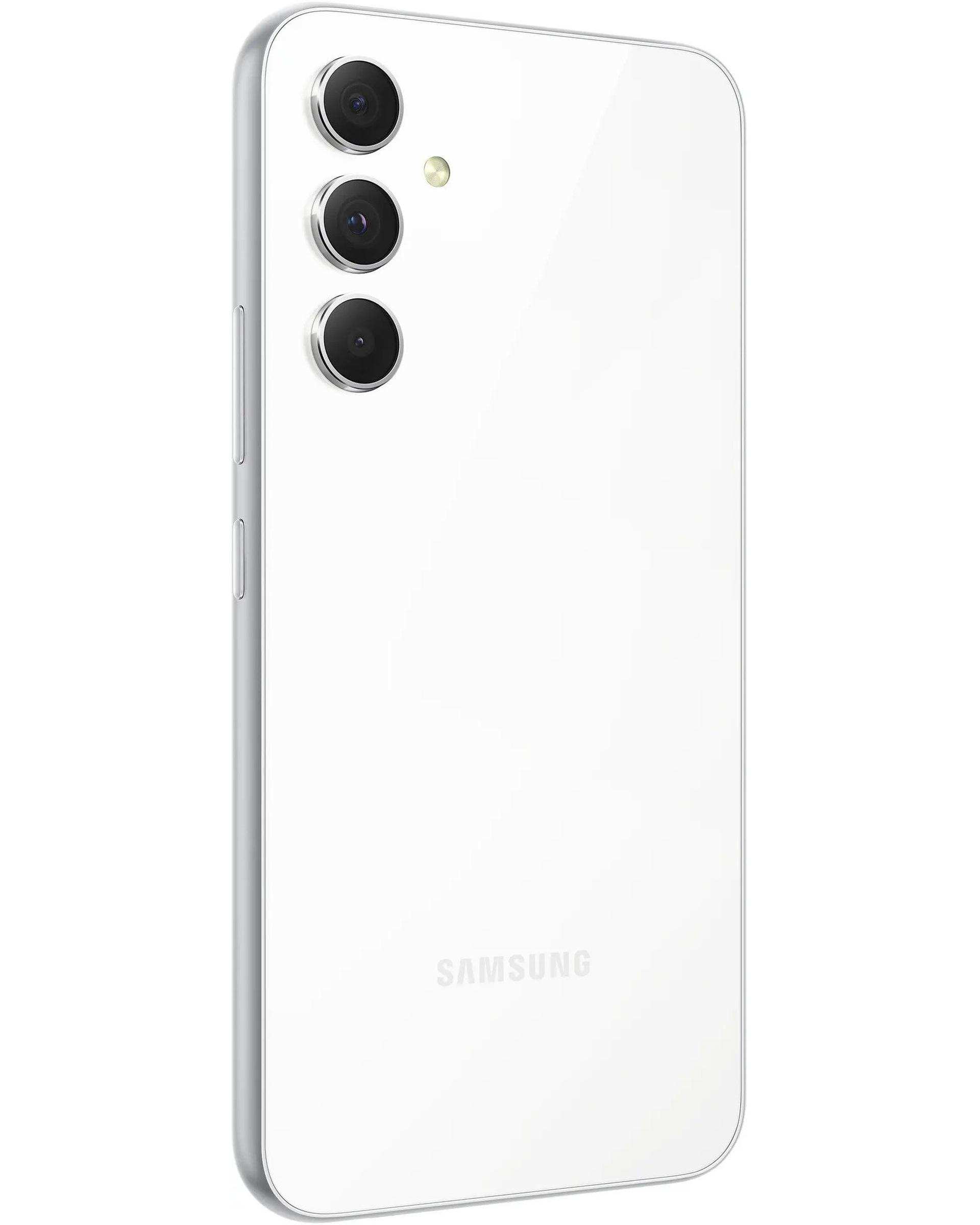 گوشی موبایل سامسونگ مدل Galaxy A54 5G دو سیم کارت ظرفیت 128 گیگابایت و رم 8 گیگابایت سفید