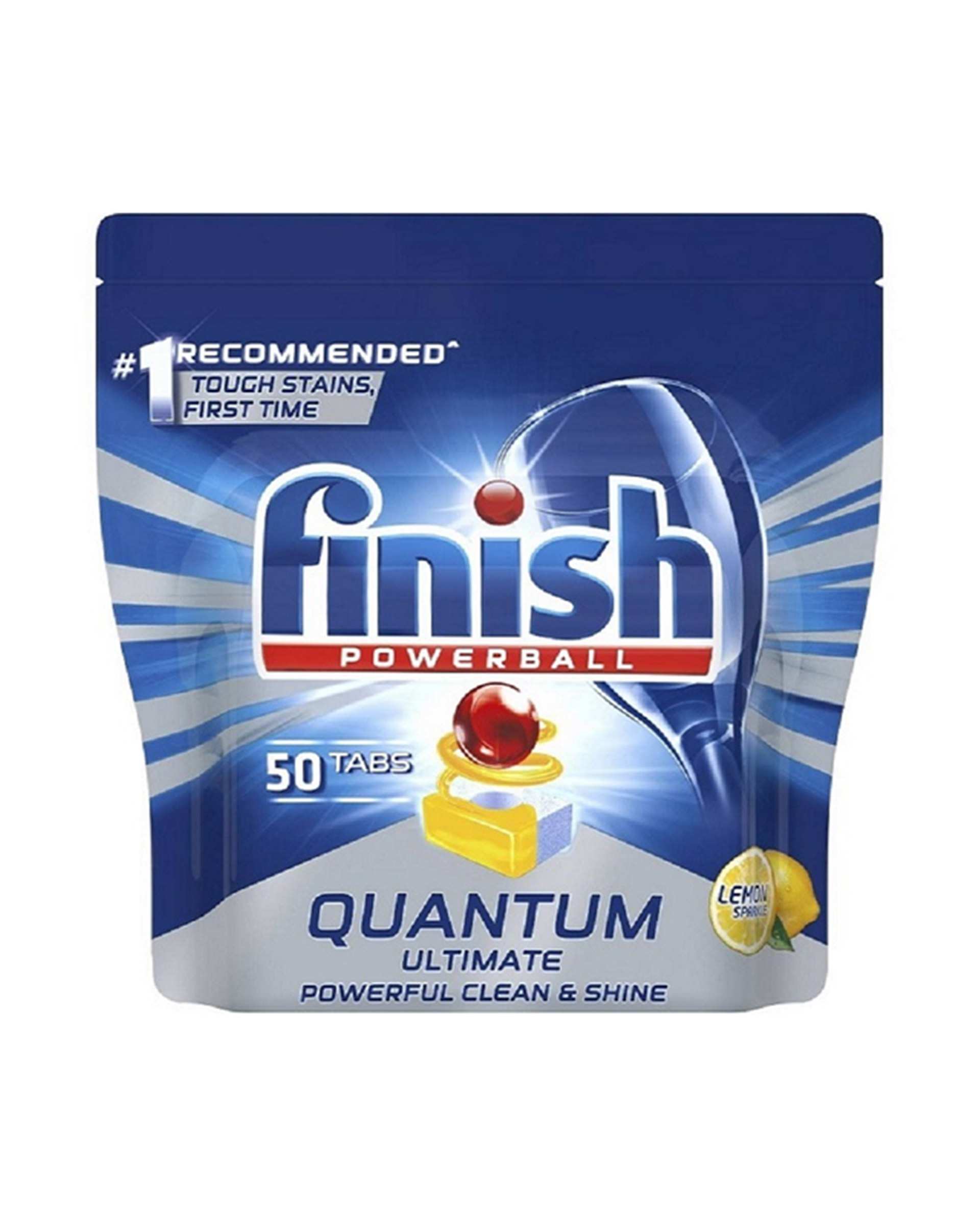 قرص ماشین ظرفشویی فینیش Finish مدل Quantum بسته 50 عددی