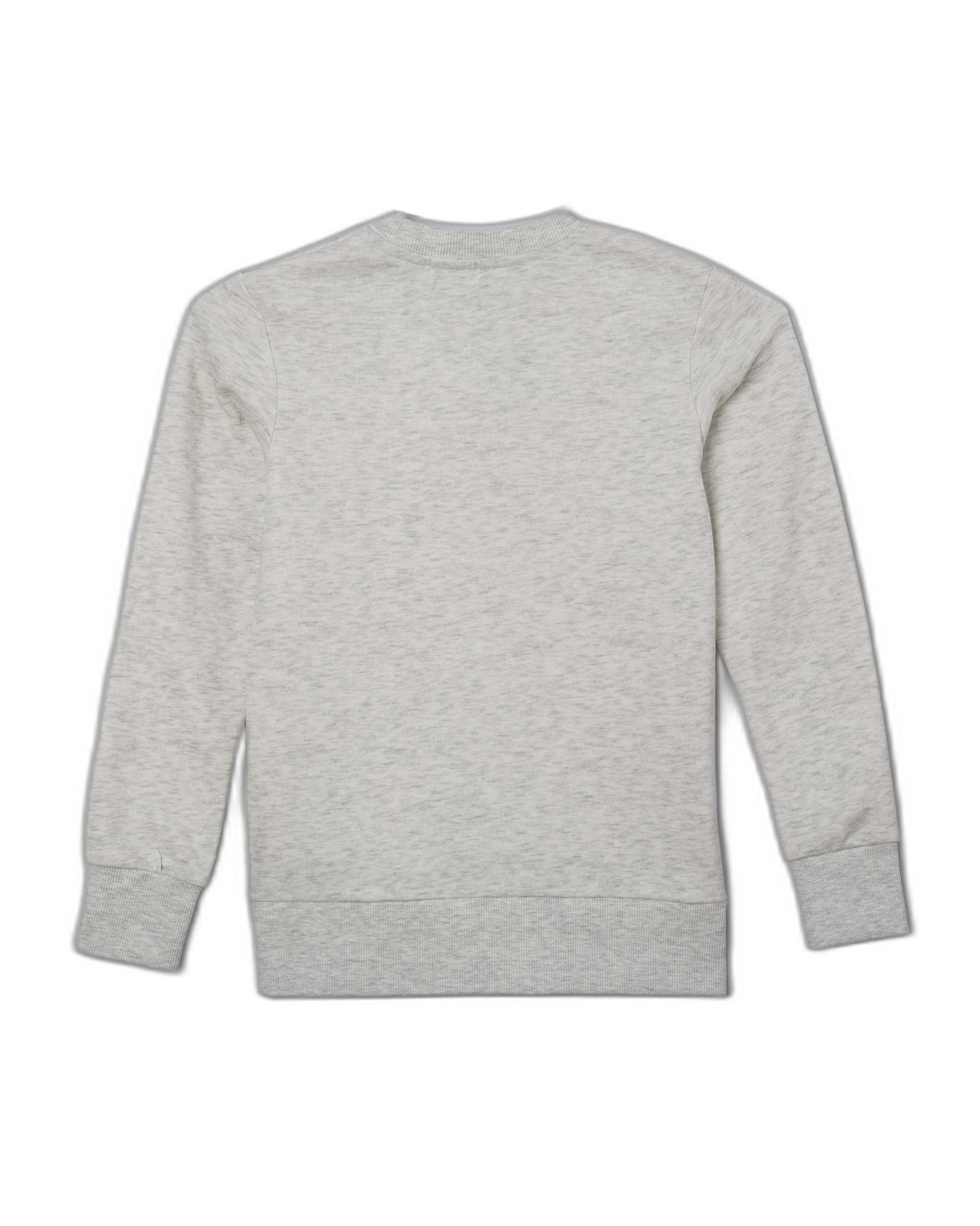 سویشرت پسرانه سفید طوسی ملانژ کیدز پرو Kids Pro مدل Jack&Jones