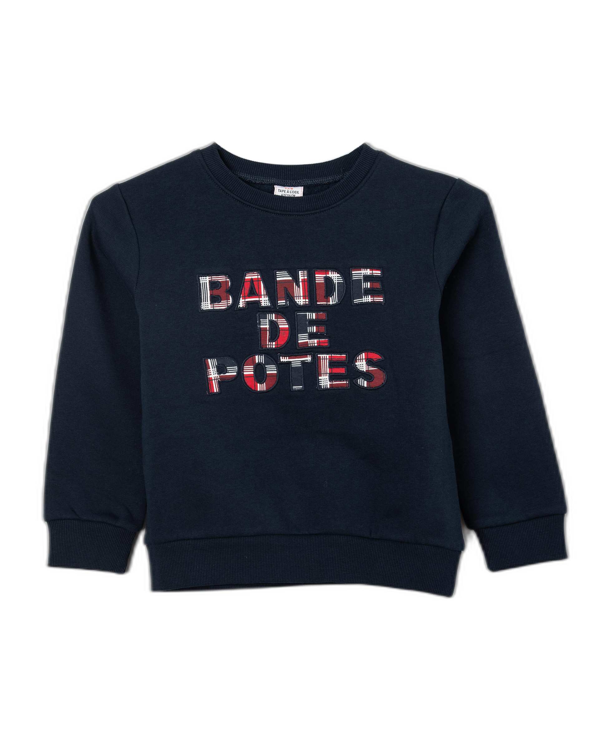 سویشرت پسرانه سرمه ای کیدز پرو Kids Pro مدل Band De Potes