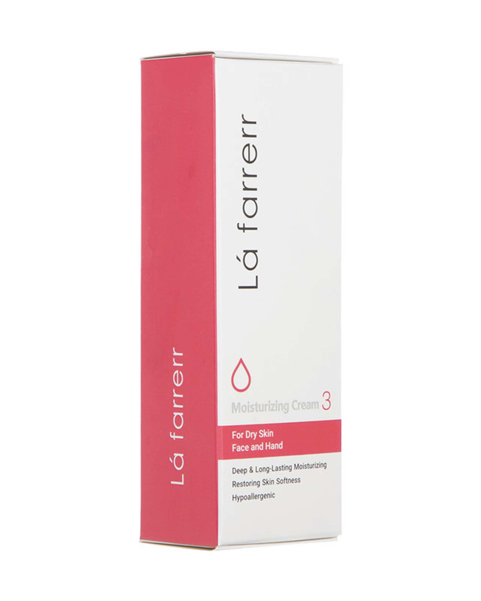 کرم مرطوب کننده صورت و دست لافارر La Farrerr مدل 03 مناسب پوست خشک 75ml