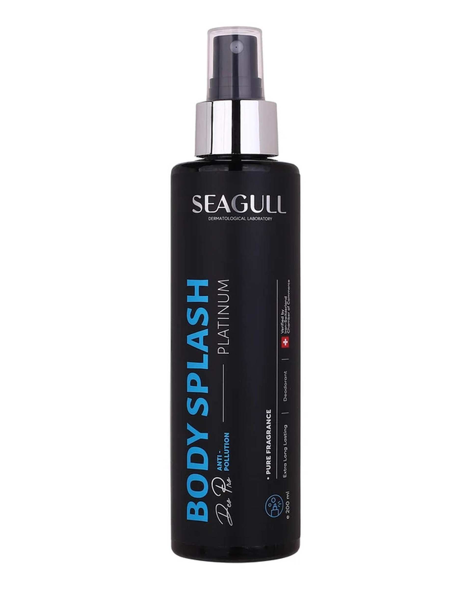 اسپری بدن مردانه سی گل Seagull مدل Platinum حجم 200ml
