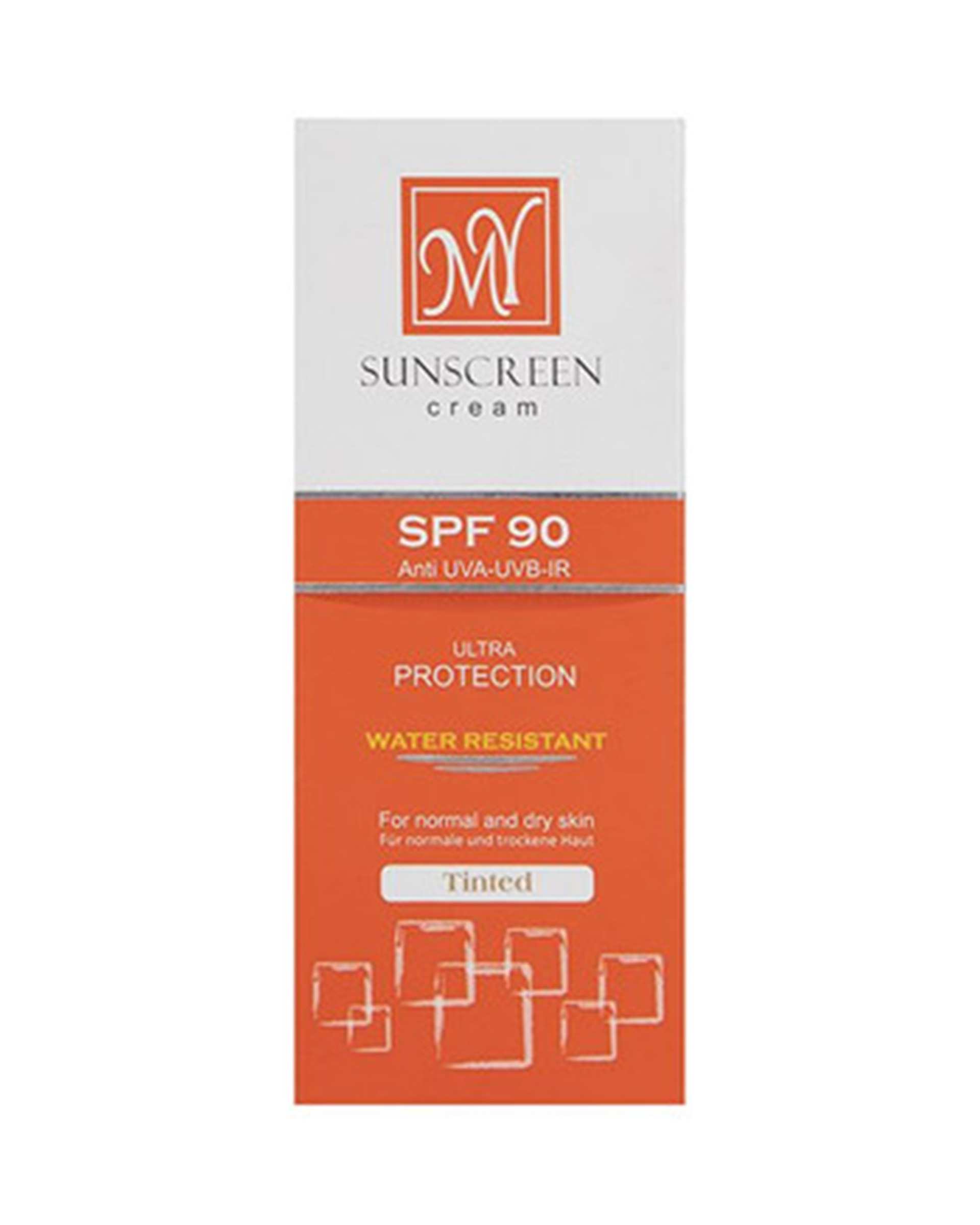 کرم ضد آفتاب رنگی SPF90 مای My مناسب پوست های نرمال و خشک 50ml