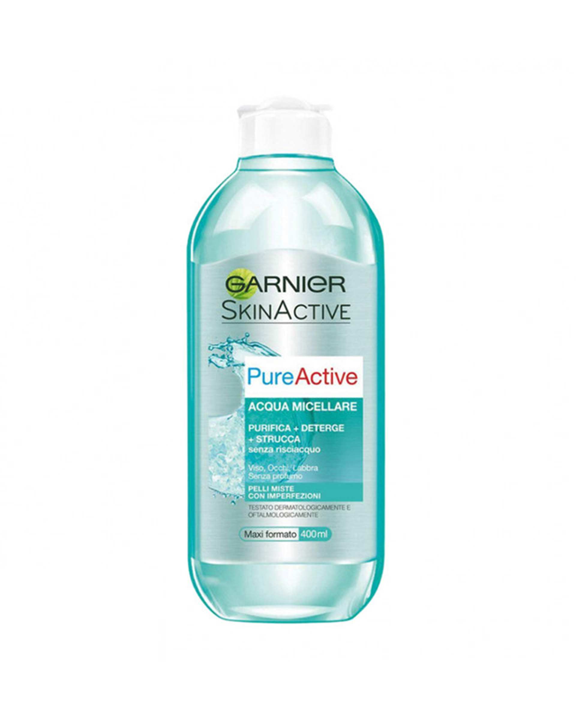 میسلار واتر صورت گارنیه Garnier سری Pure Active مدل Acqua حجم 400ml