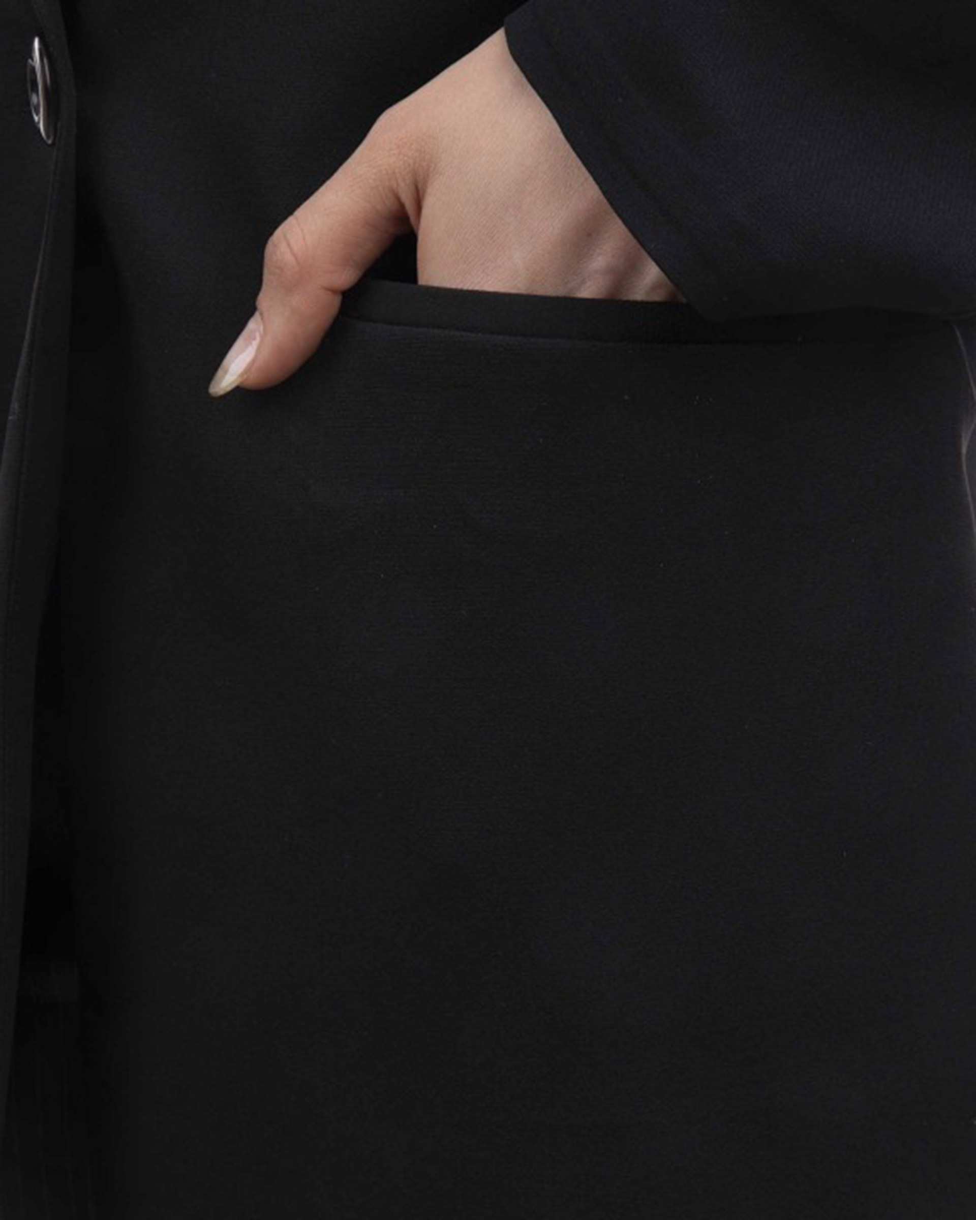 کت زنانه مشکی آر ان اس RNS کد 11121930
