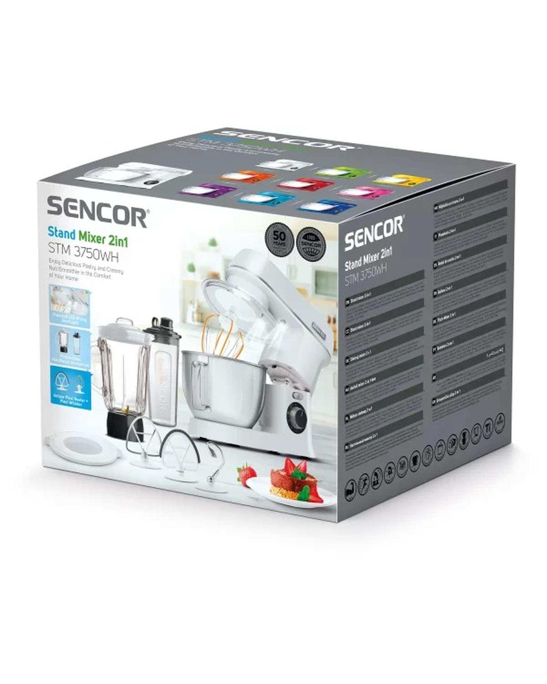 ماشین آشپزخانه سفید سنکور Sencor مدل stm 3750wh