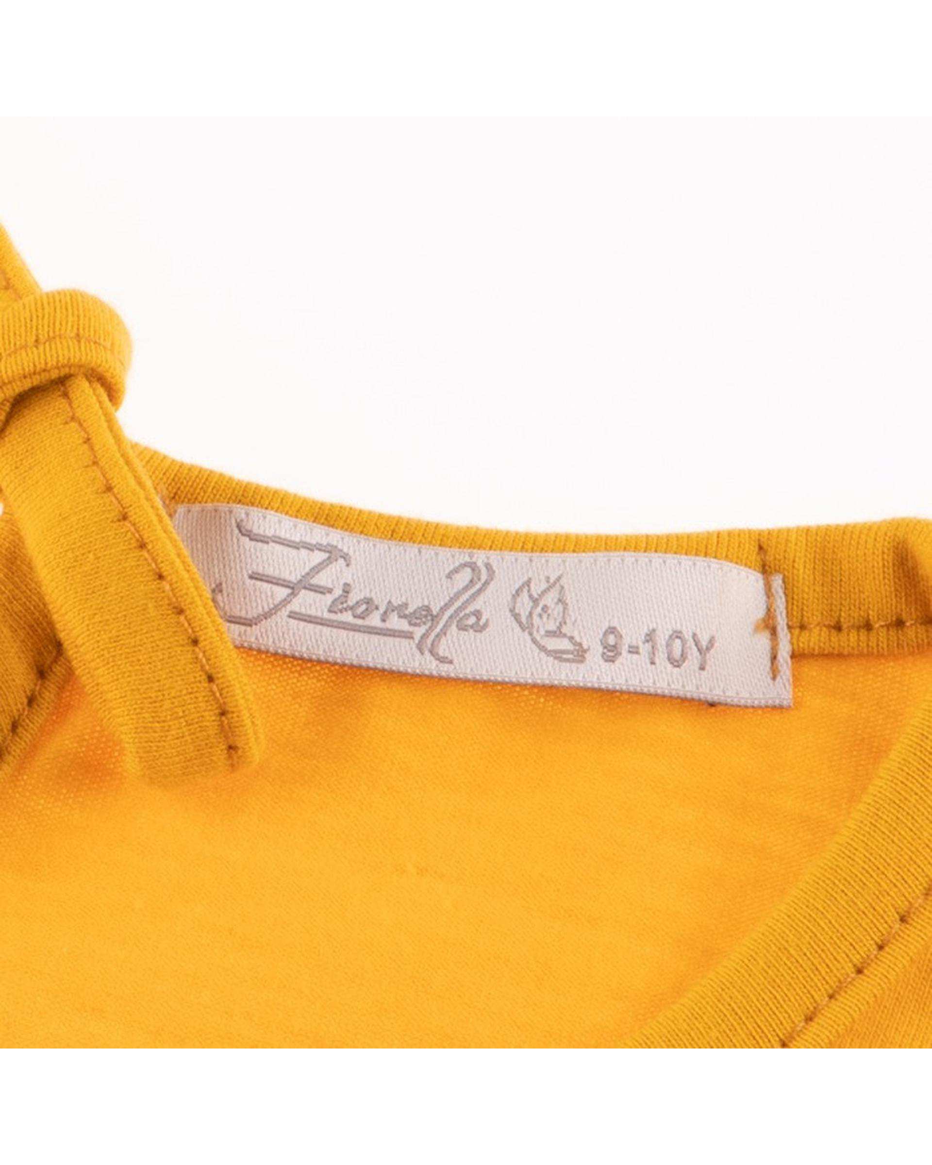 ست تاپ و لگینگ دخترانه فیورلا Fiorella طرح جوجه تیغی کد 33034