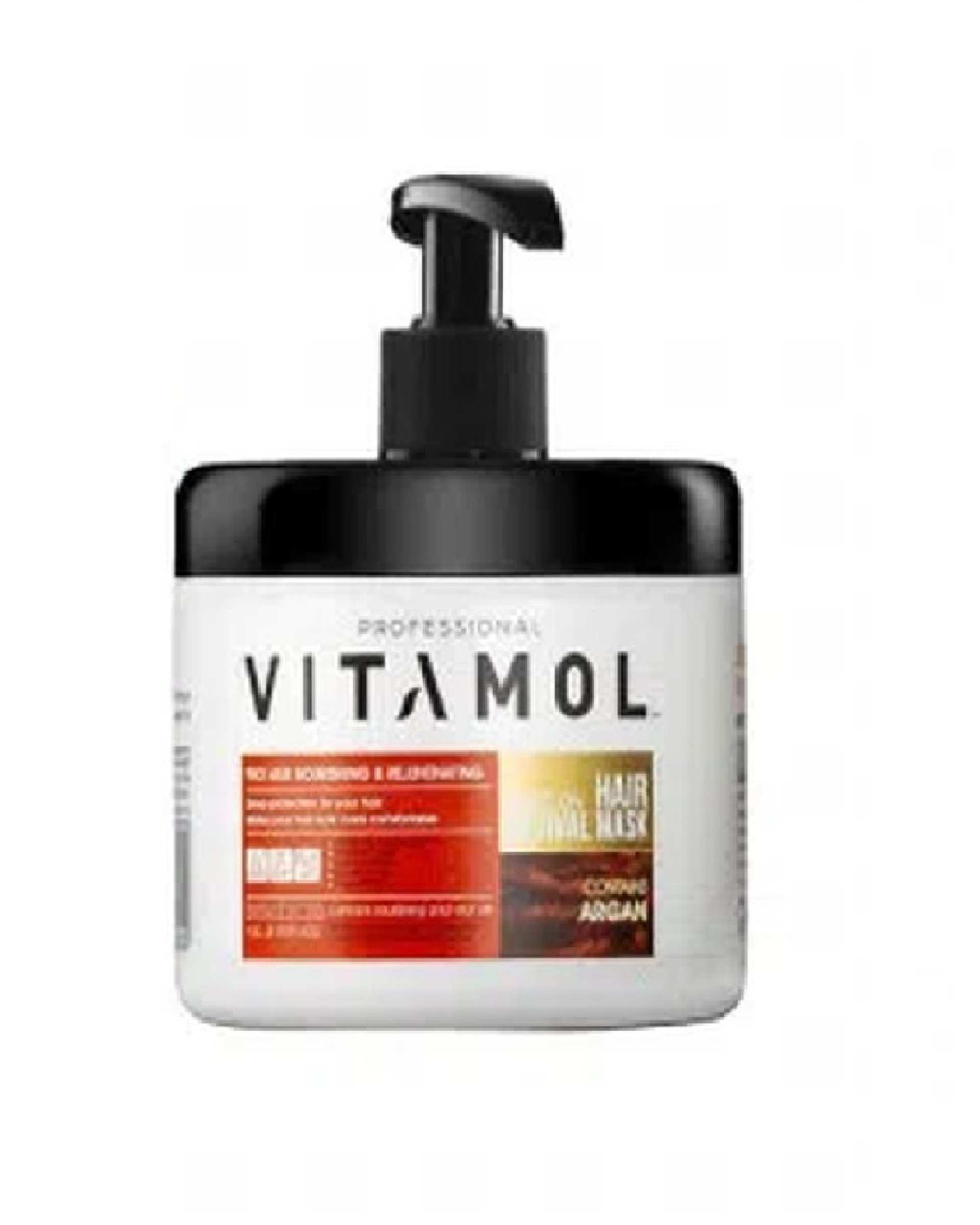 ماسک مو بدون آبکشی ویتامول Vitamol حاوی روغن آرگان 500ml