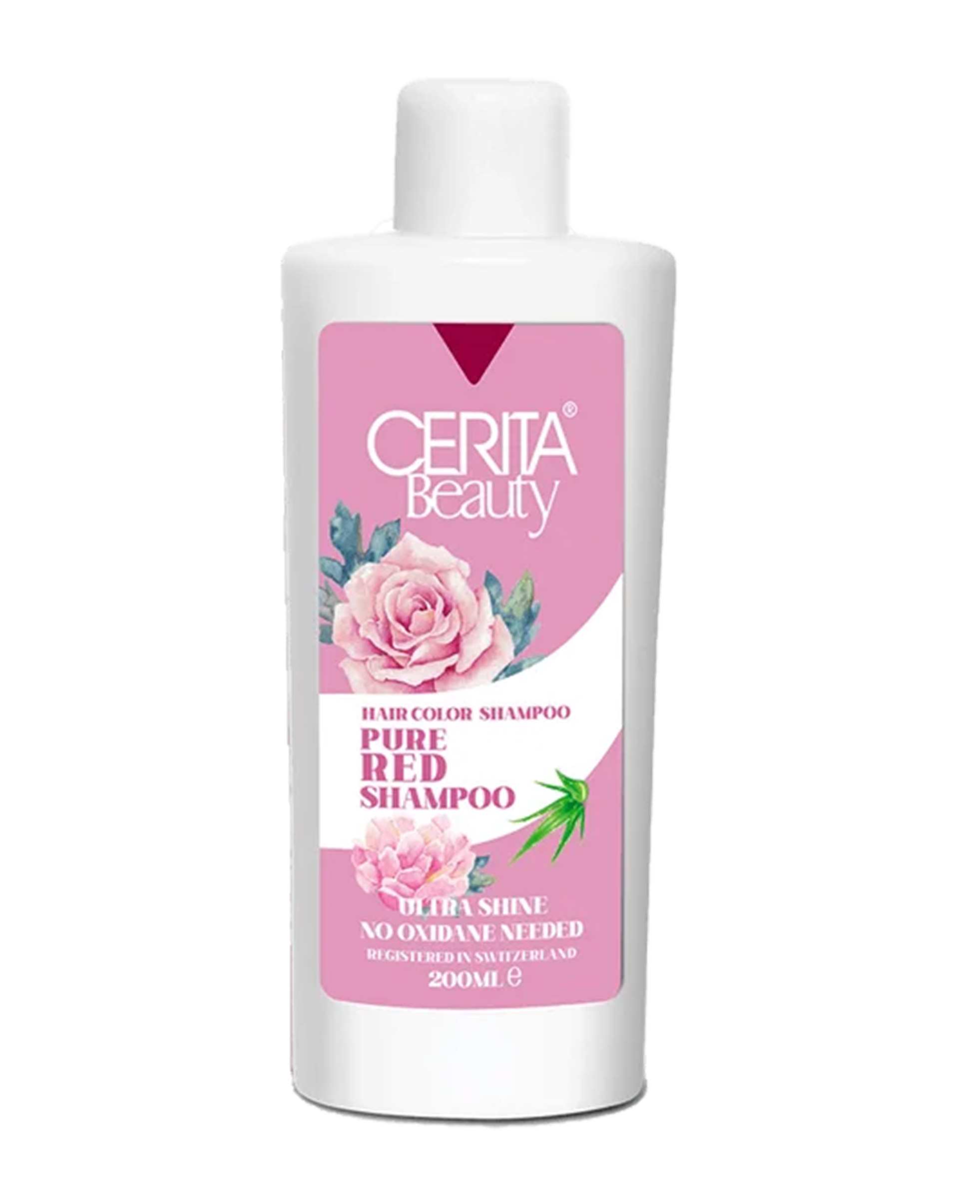 شامپو رنگساژ قرمز سریتا بیوتی Cerita Beauty