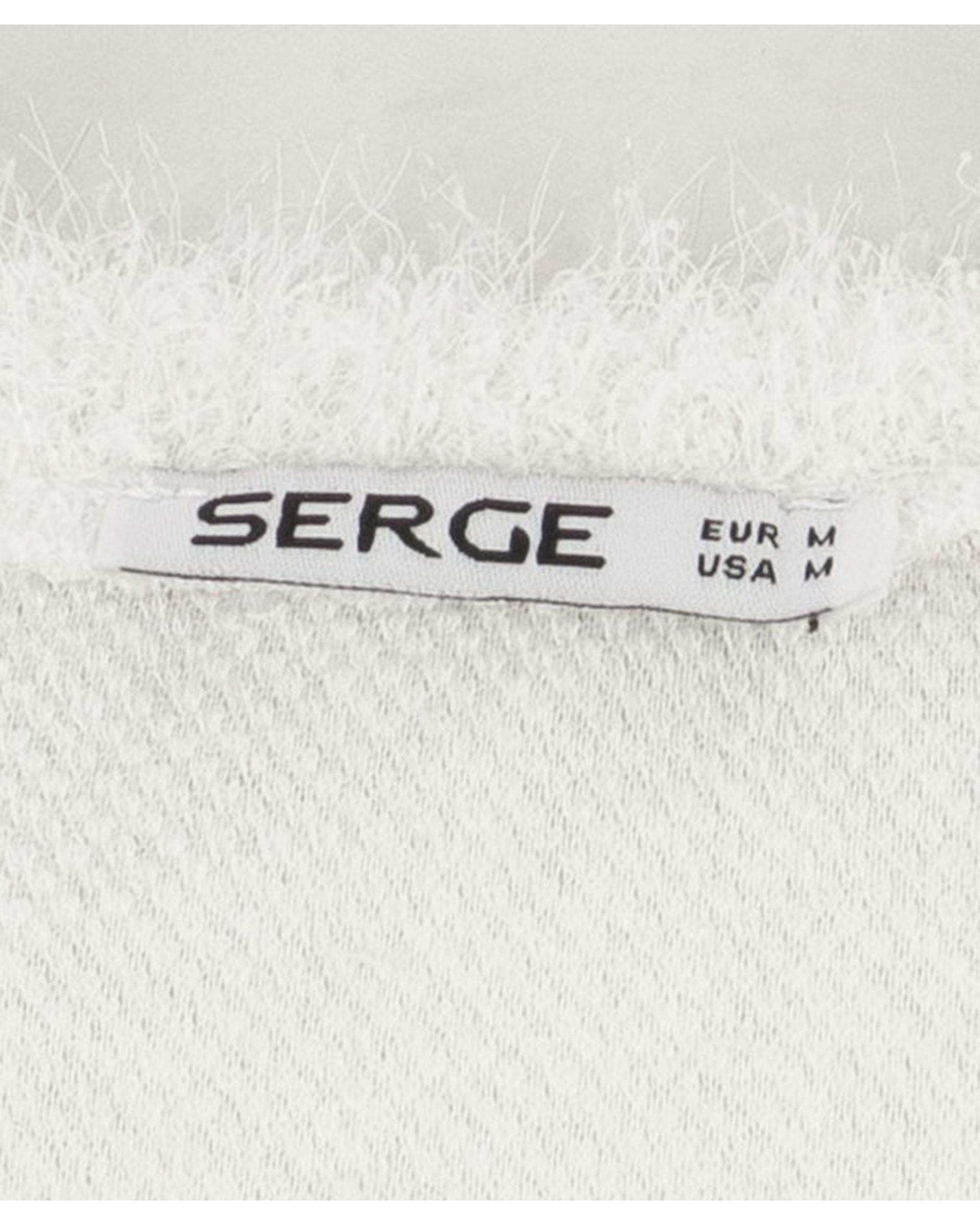 تاپ زنانه سفید سرژه Serge کد 203456