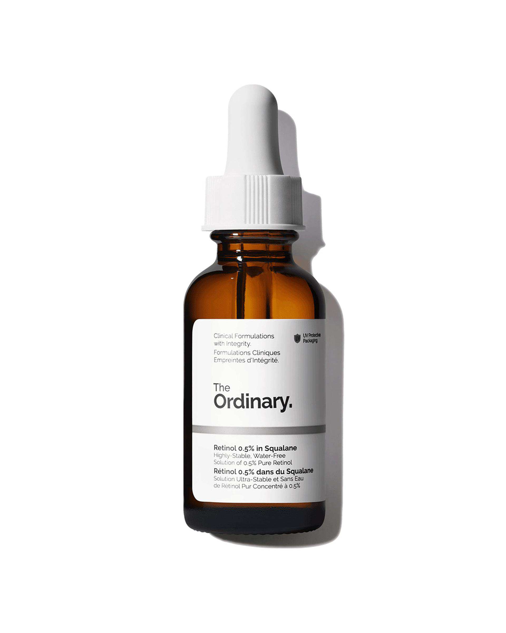 سرم صورت اوردینری The Ordinary مدل Retinol 0.5% in Squalane حاوی رتینول 0.5%