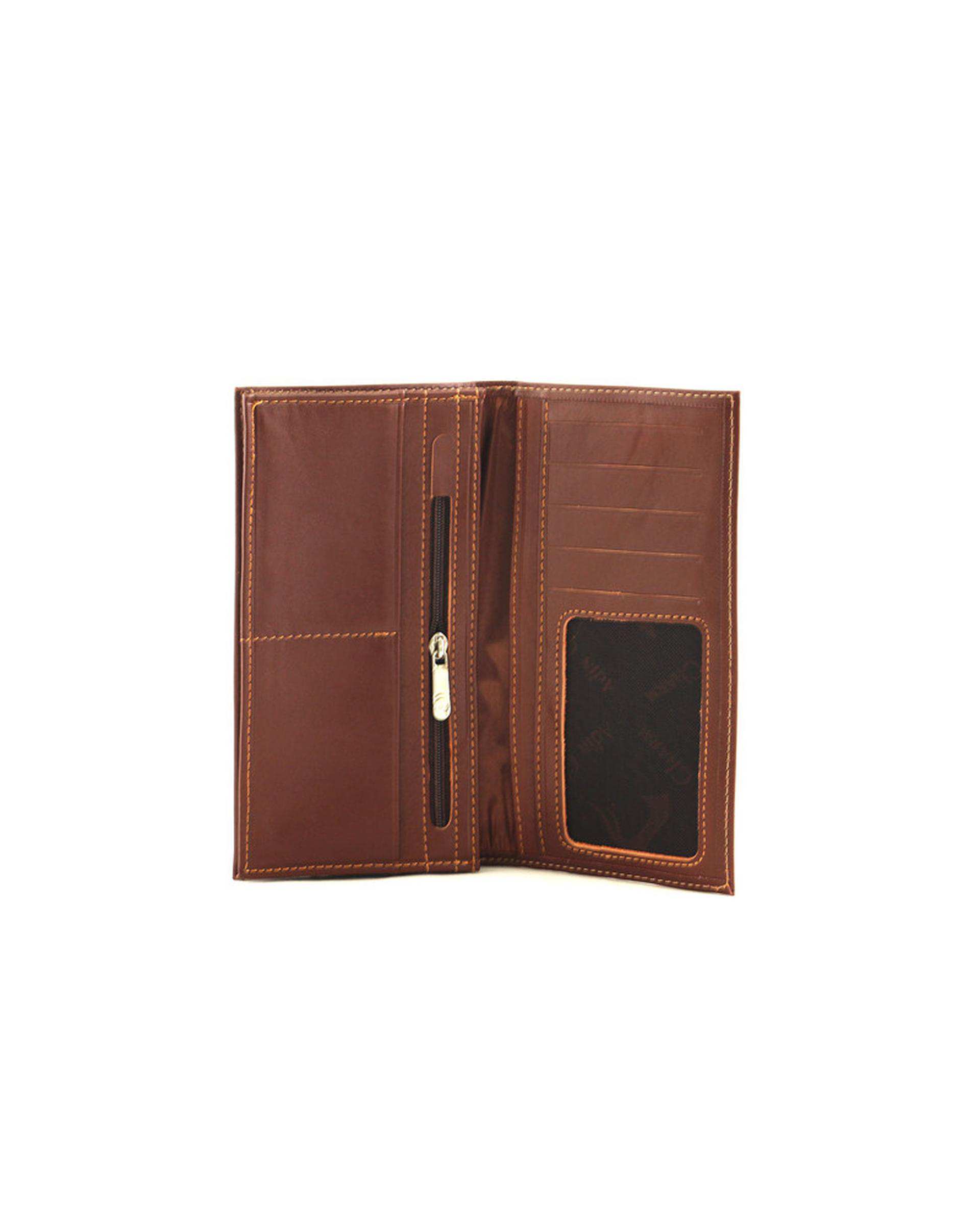 ست هدیه چرم مردانه عسلی چرم بارز Charm Barez مدل DS62