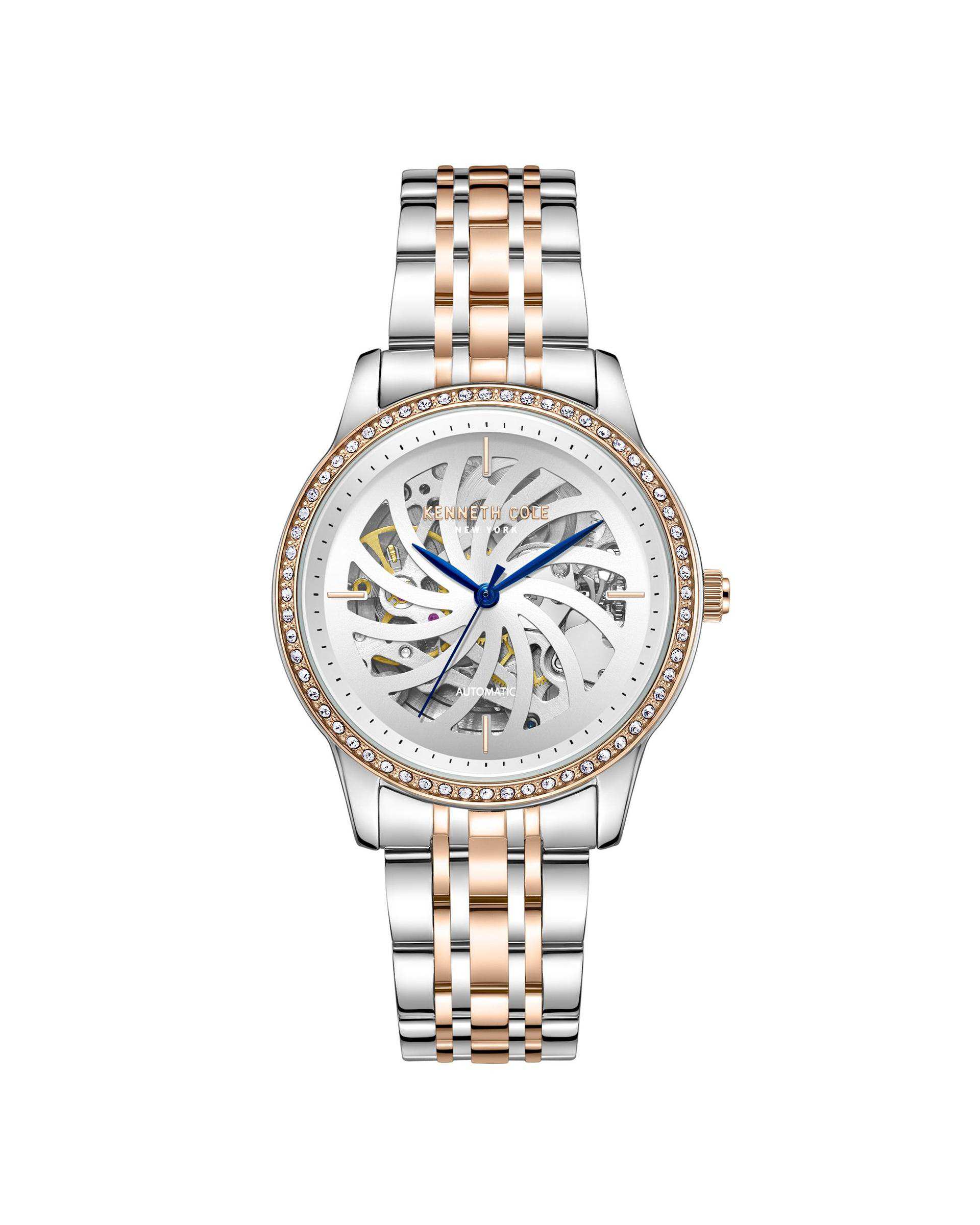 ساعت مچی زنانه عقربه ای کنت کول Kenneth Cole مدل AUTOMATIC KCWLL0016601