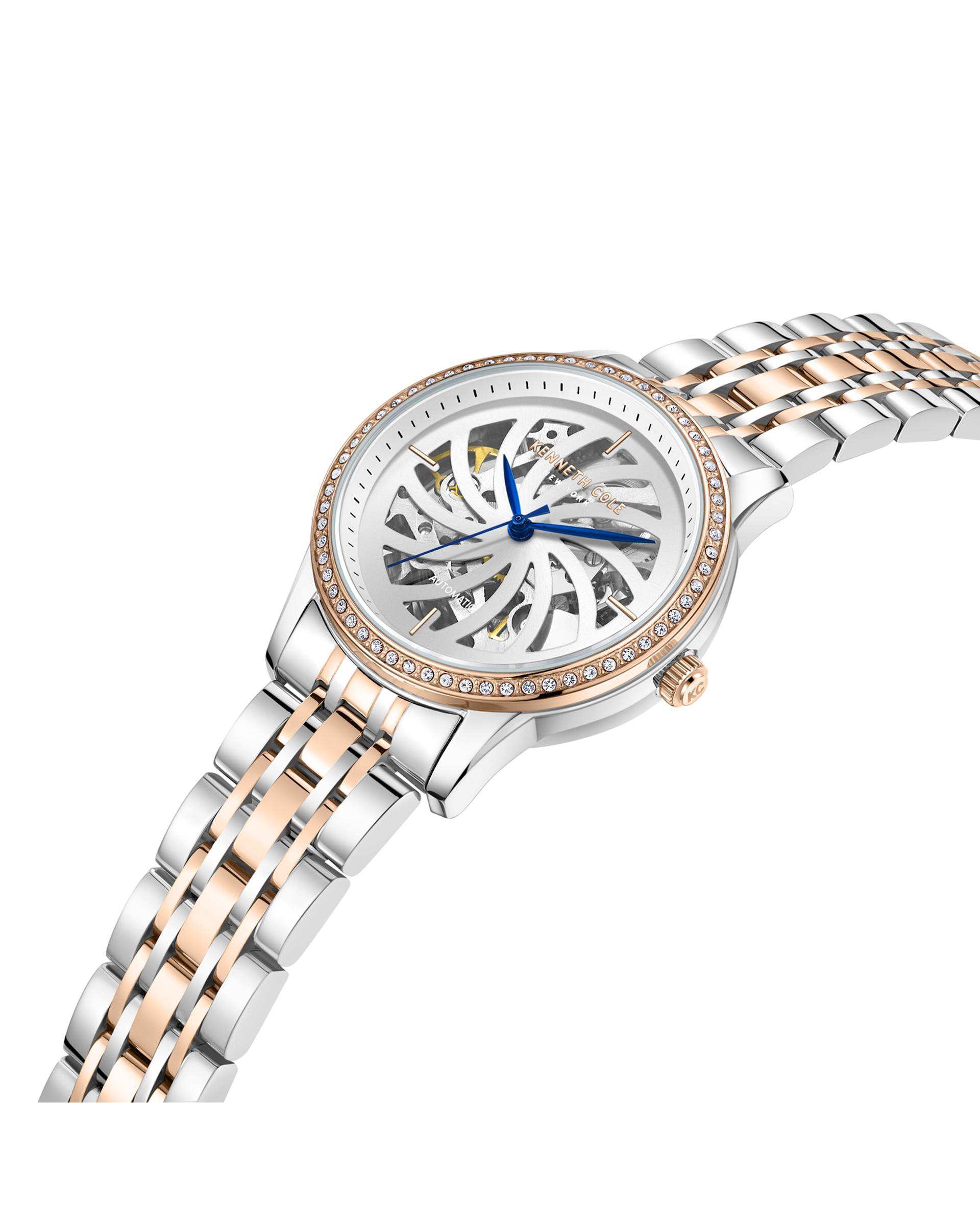 ساعت مچی زنانه عقربه ای کنت کول Kenneth Cole مدل AUTOMATIC KCWLL0016601