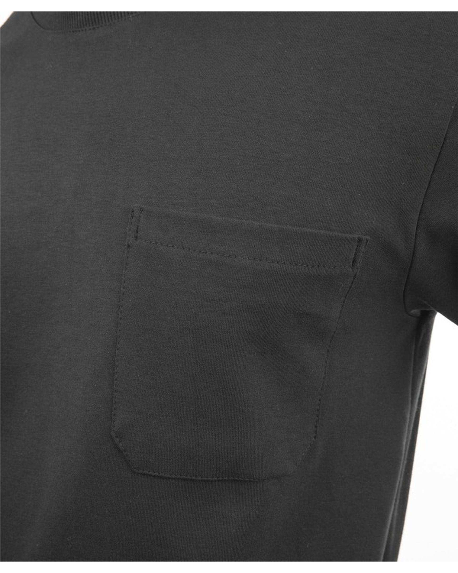 تی شرت مردانه لانگ مشکی آر ان اس RNS کد 12031855