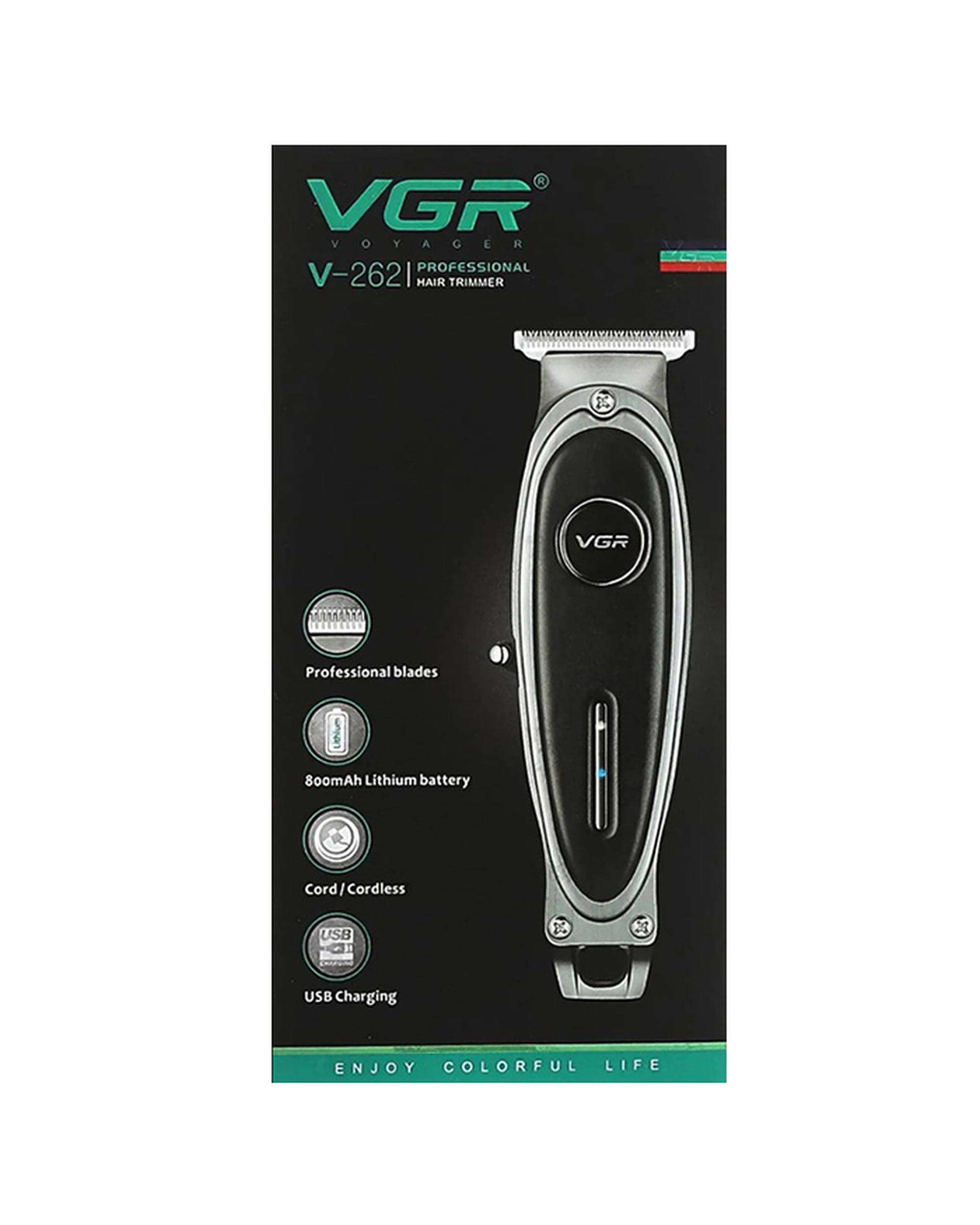 ماشین اصلاح موی سر و صورت مردانه وی جی ار VGR مدل V-262