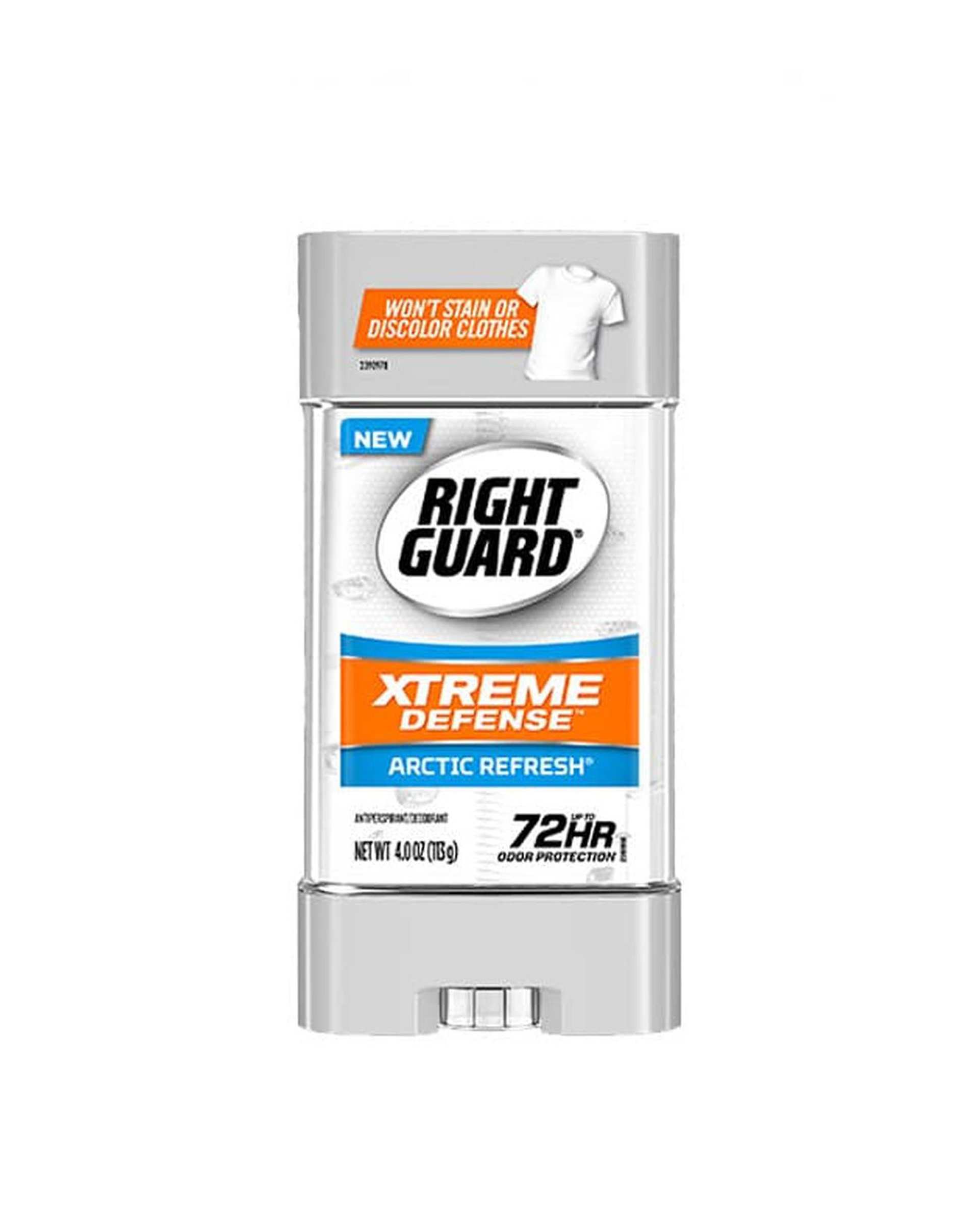 مام رول ژلی مردانه رایت گارد Right Guard مدل Xtreme Defense حجم 113g