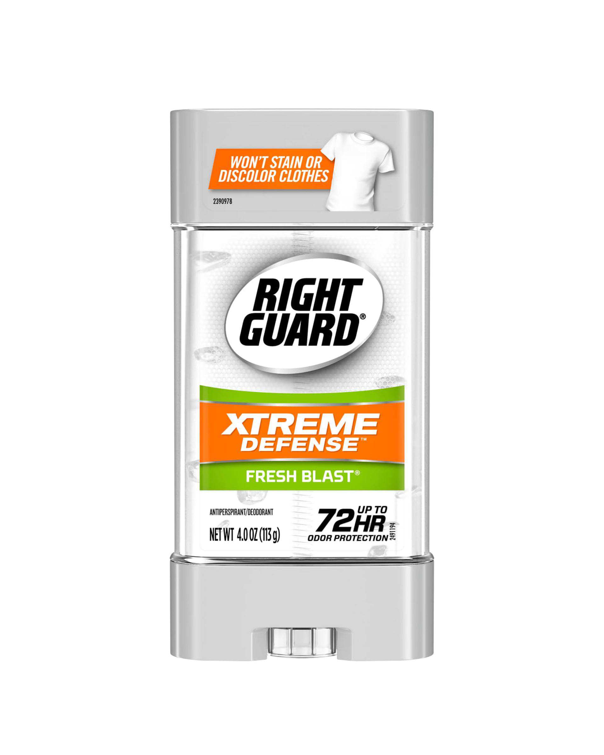 مام رول ژلی مردانه رایت گارد Right Guard مدل Xtreme Defense Fresh Blast وزن 113g