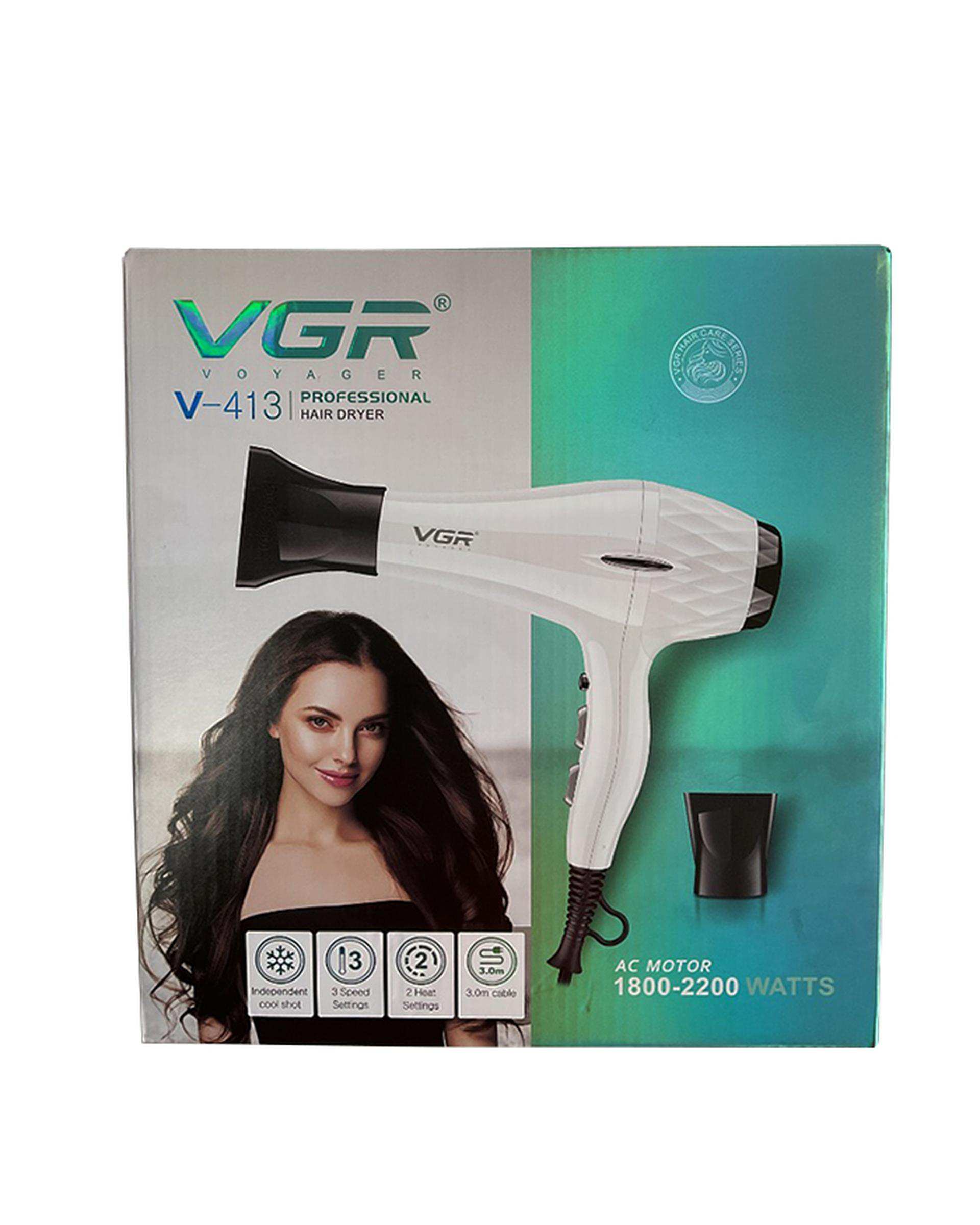 سشوار حرفه ای وی جی ار VGR مدل V-413