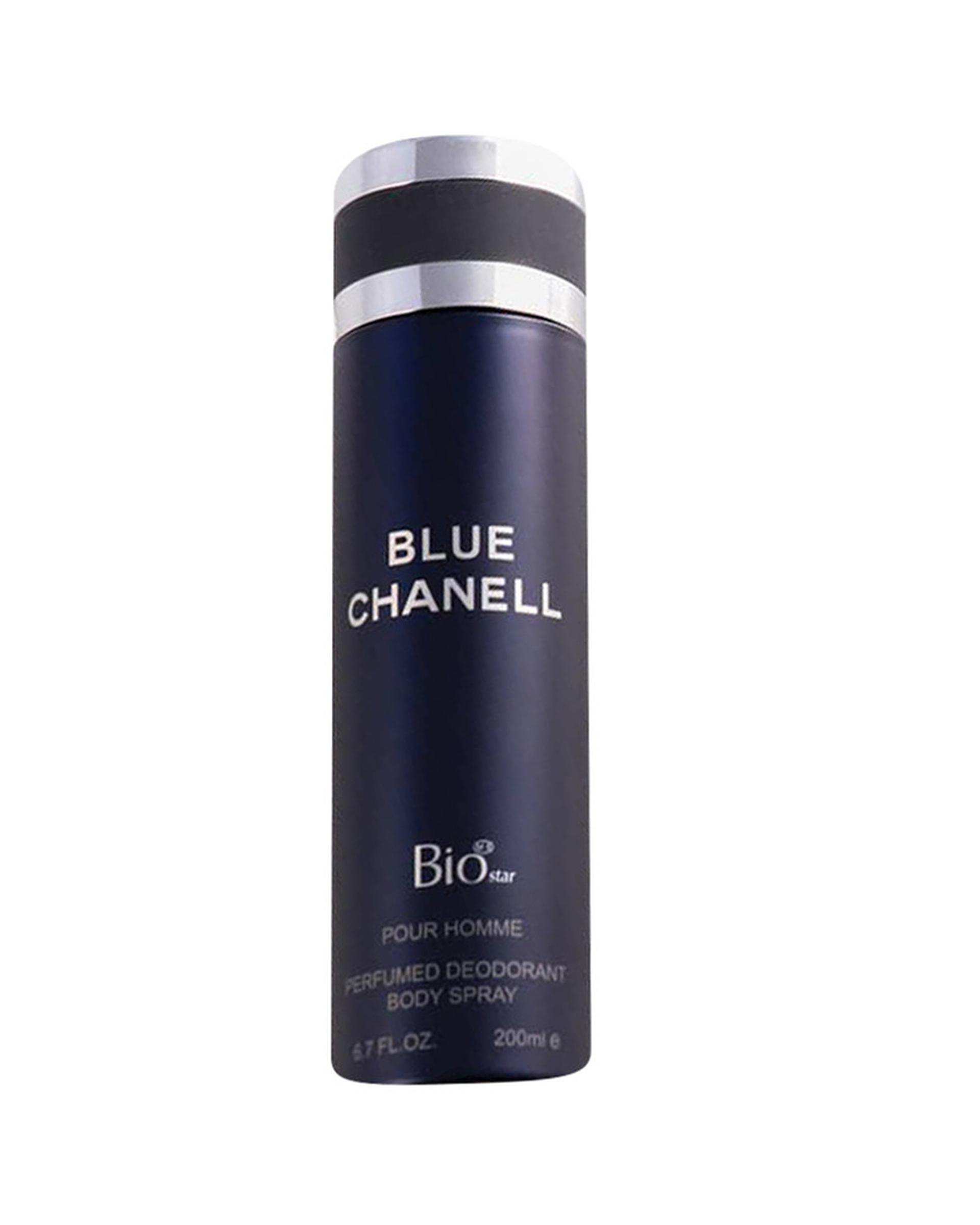 اسپری مردانه بیو استار Bio Star مدل BLUE CHANELL با رایحه بلو چنل