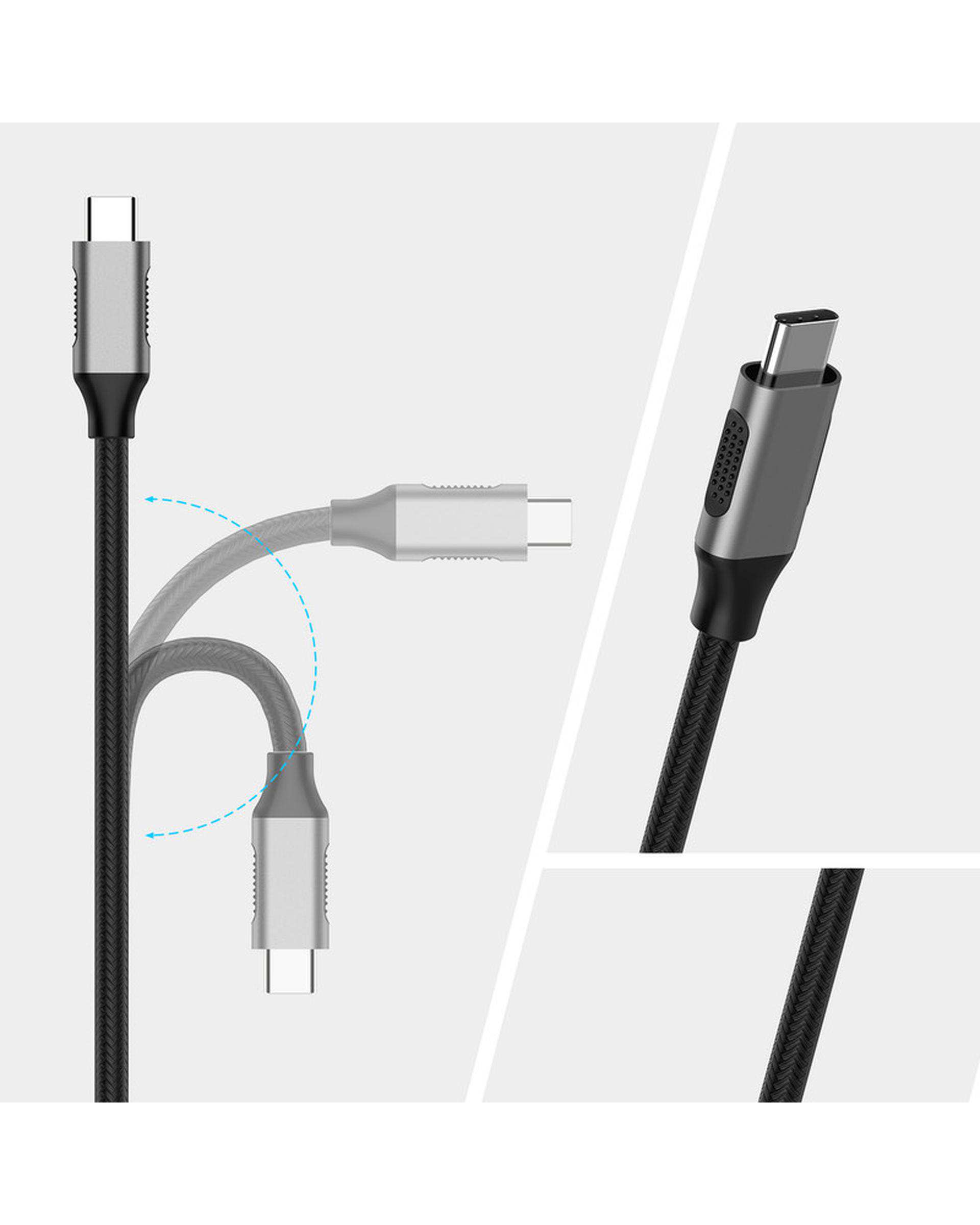 مبدل USB-C به HDMI لنشن Lention مدل CU607H خاکستری