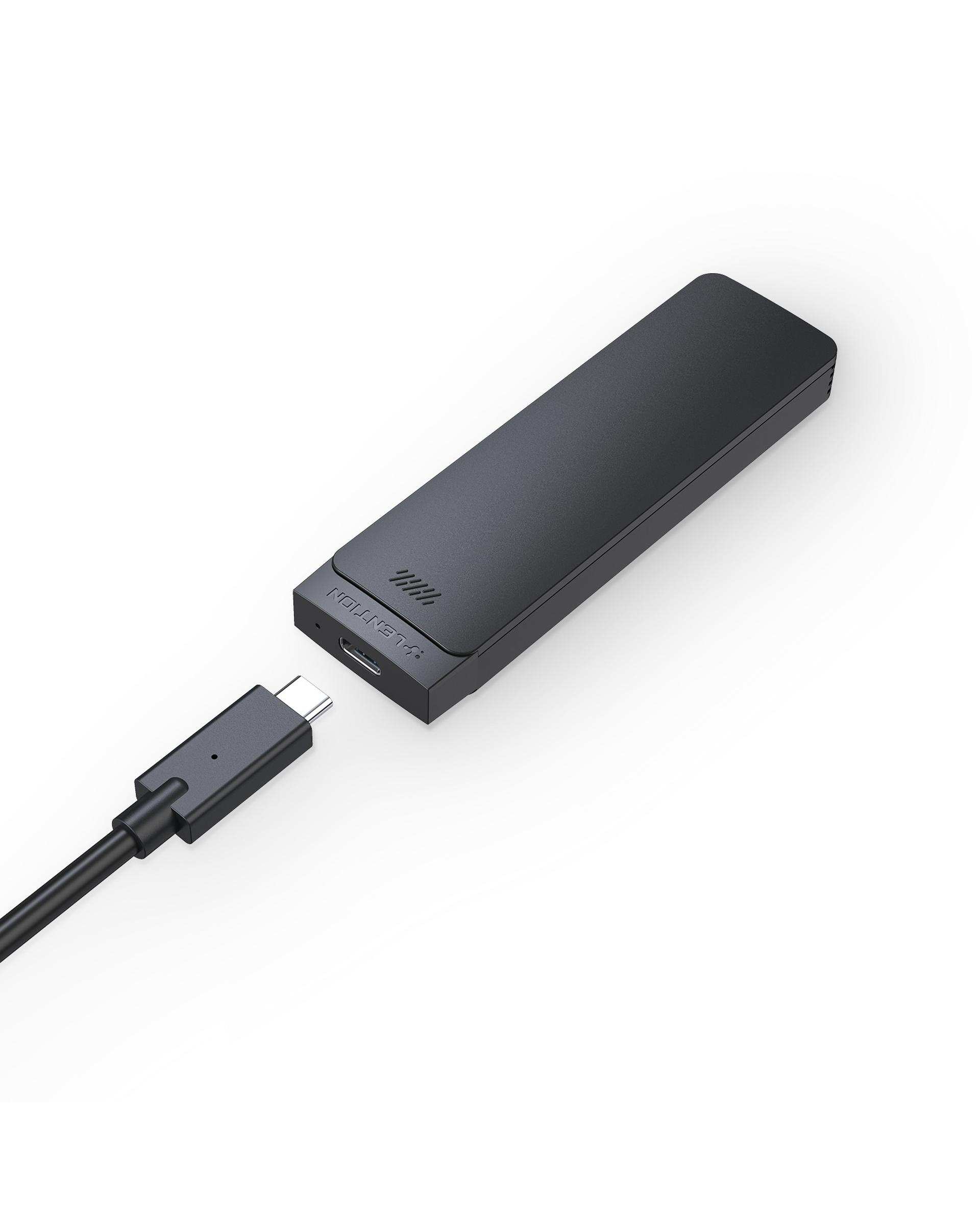 مبدل USB-C به M.2 لنشن Lention مدل C9B مشکی