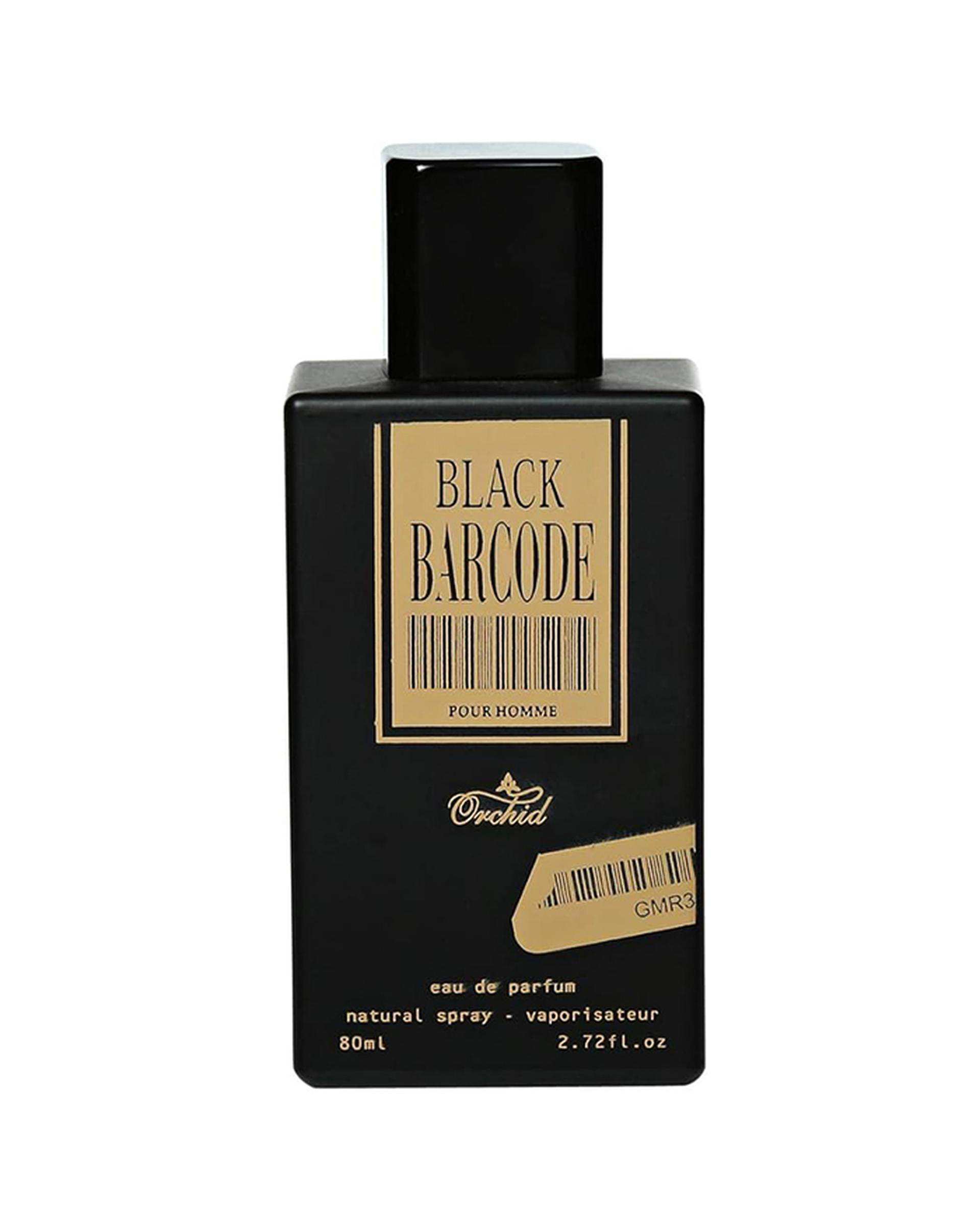 عطر مردانه ارکید بلک بارکد Orchid Black EDP 80ml Barcode