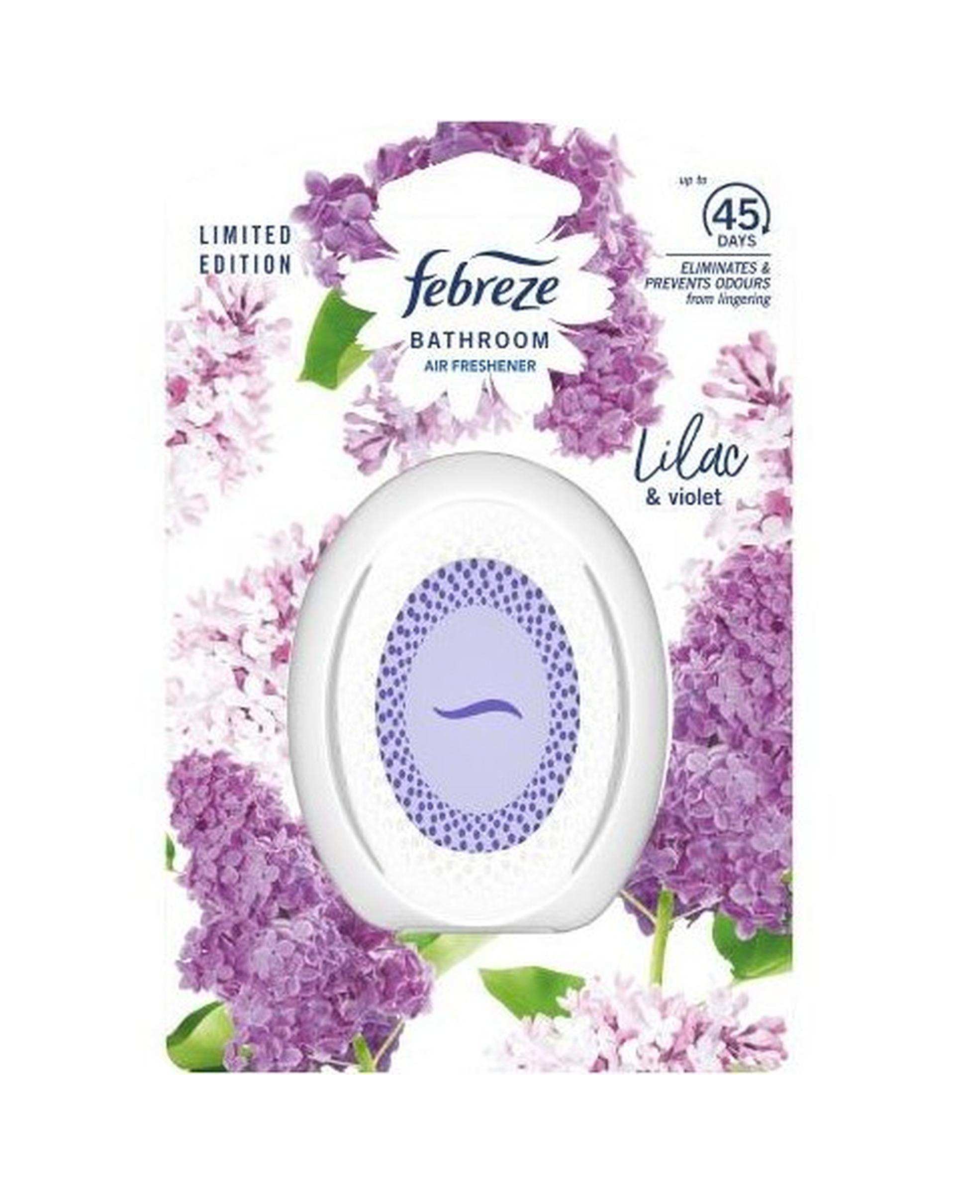 خوشبو کننده حمام و سرویس بهداشتی فبرز Febreze با رایحه یاس و بنفشه 7.5ml