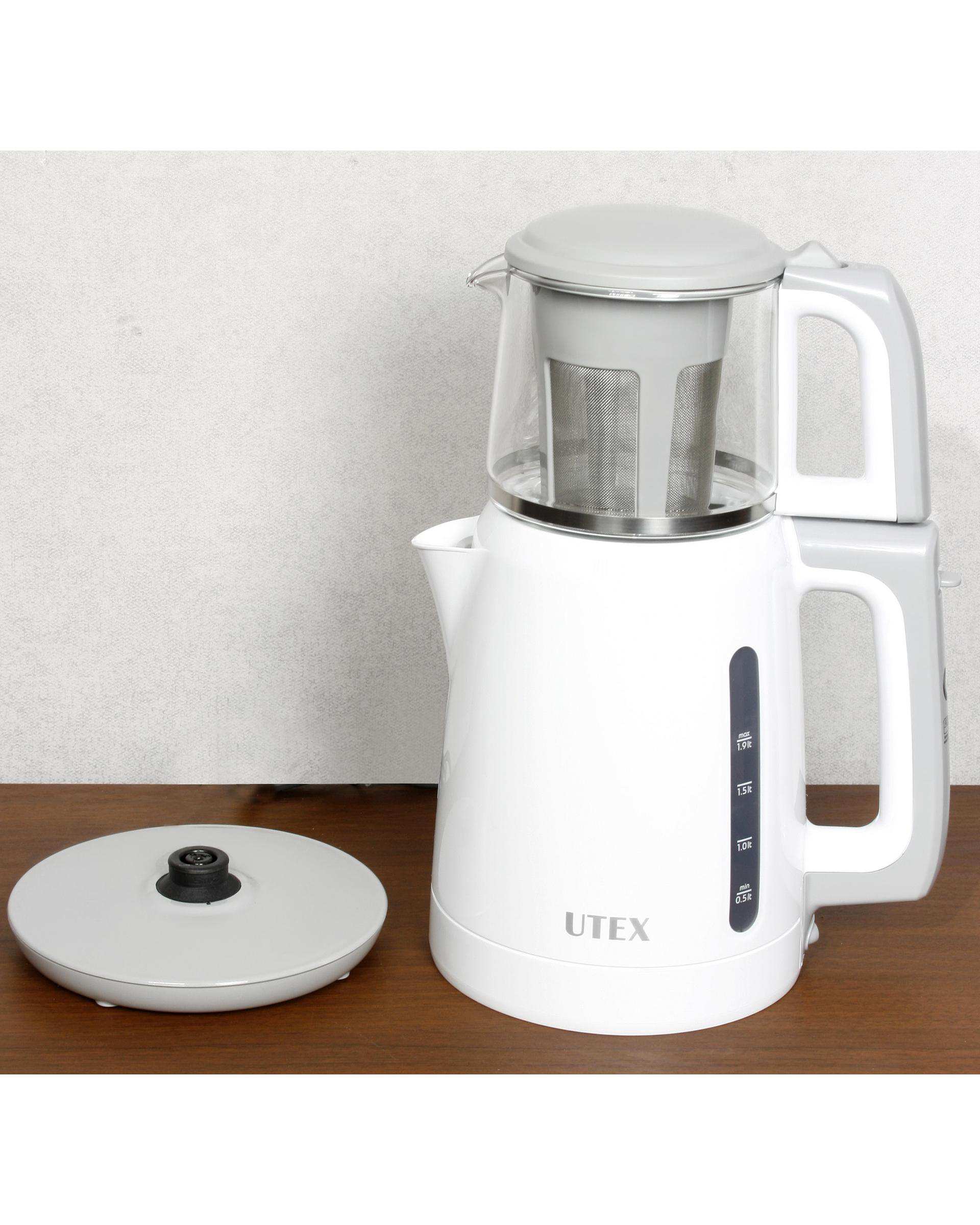 چای ساز سفید یوتکث Utex مدل TM-1040