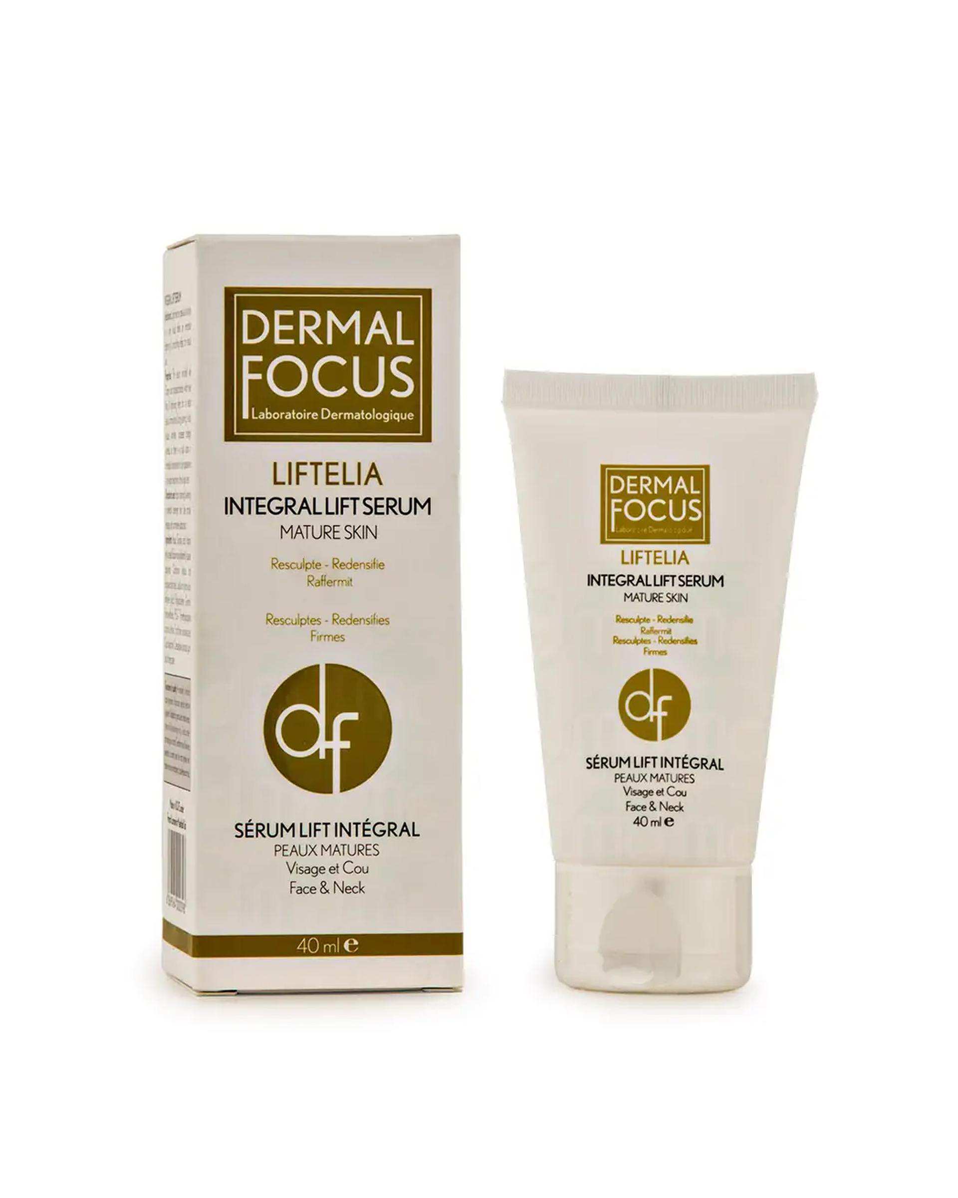 سرم لیفتینگ تقویت کننده کلاژن سازی پوست درمال فوکوس Dermal Focus حجم 40ml