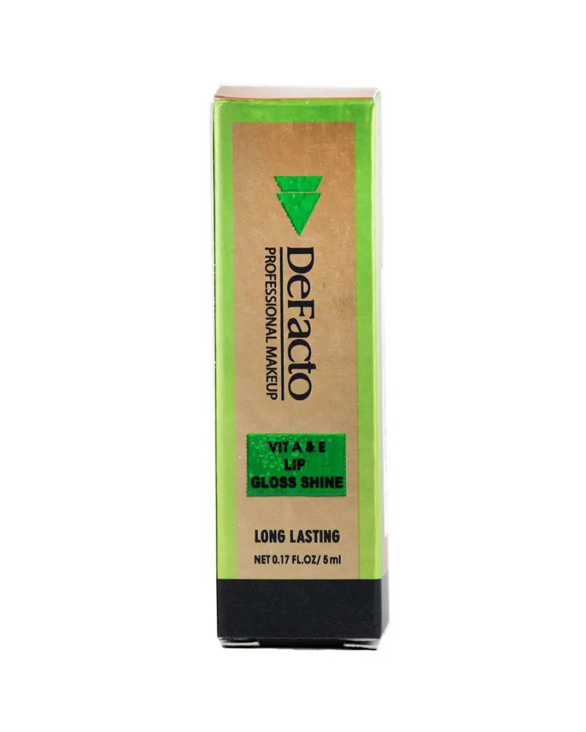 رژ لب مایع شاین دیفکتو Defacto شماره 001 حجم 5ml