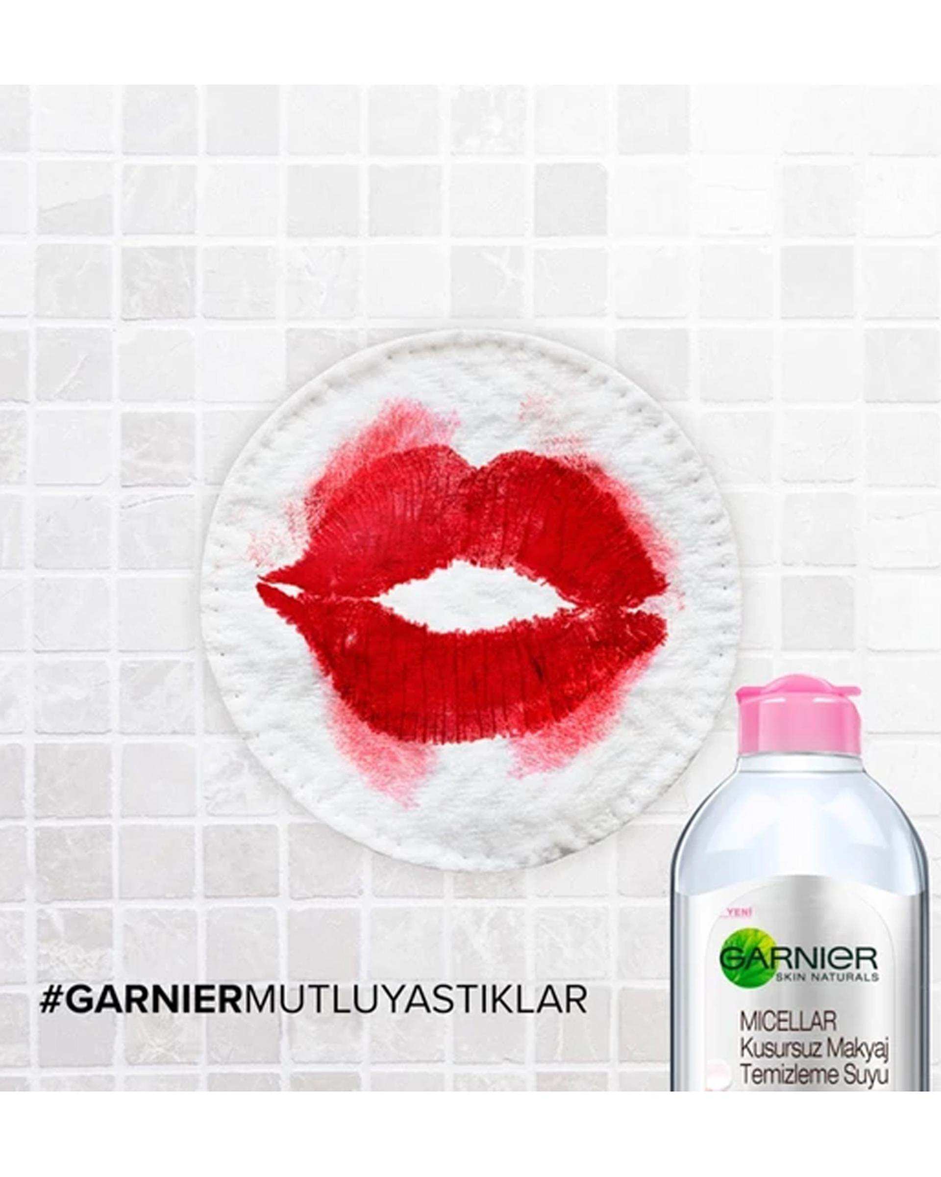 میسلار واتر پاک کننده صورت گارنیه Garnier مناسب پوست خشک و حساس حجم 400 میلی لیتر