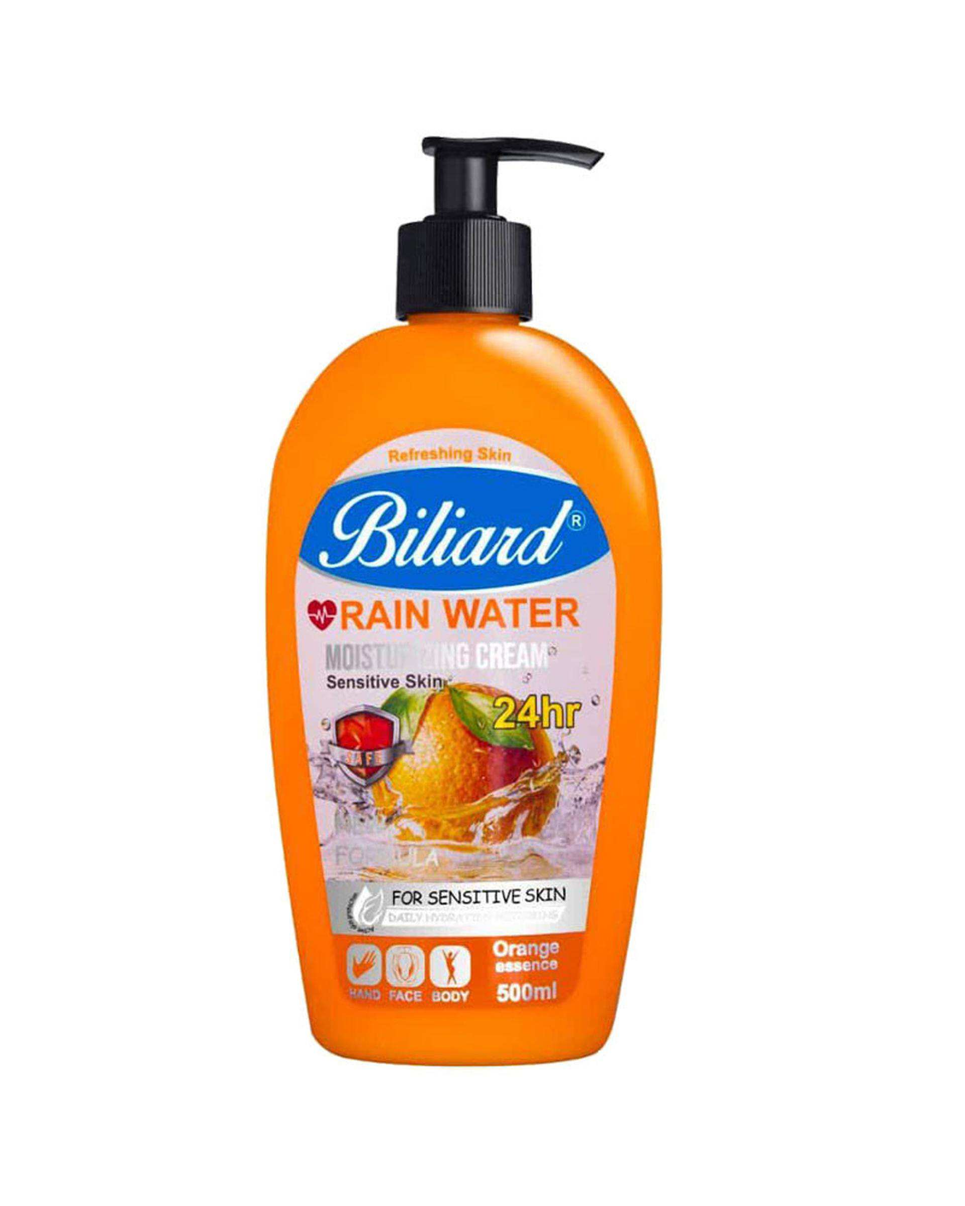 کرم آبرسان بیلیارد Biliard حاوی عصاره پرتقال 500ml