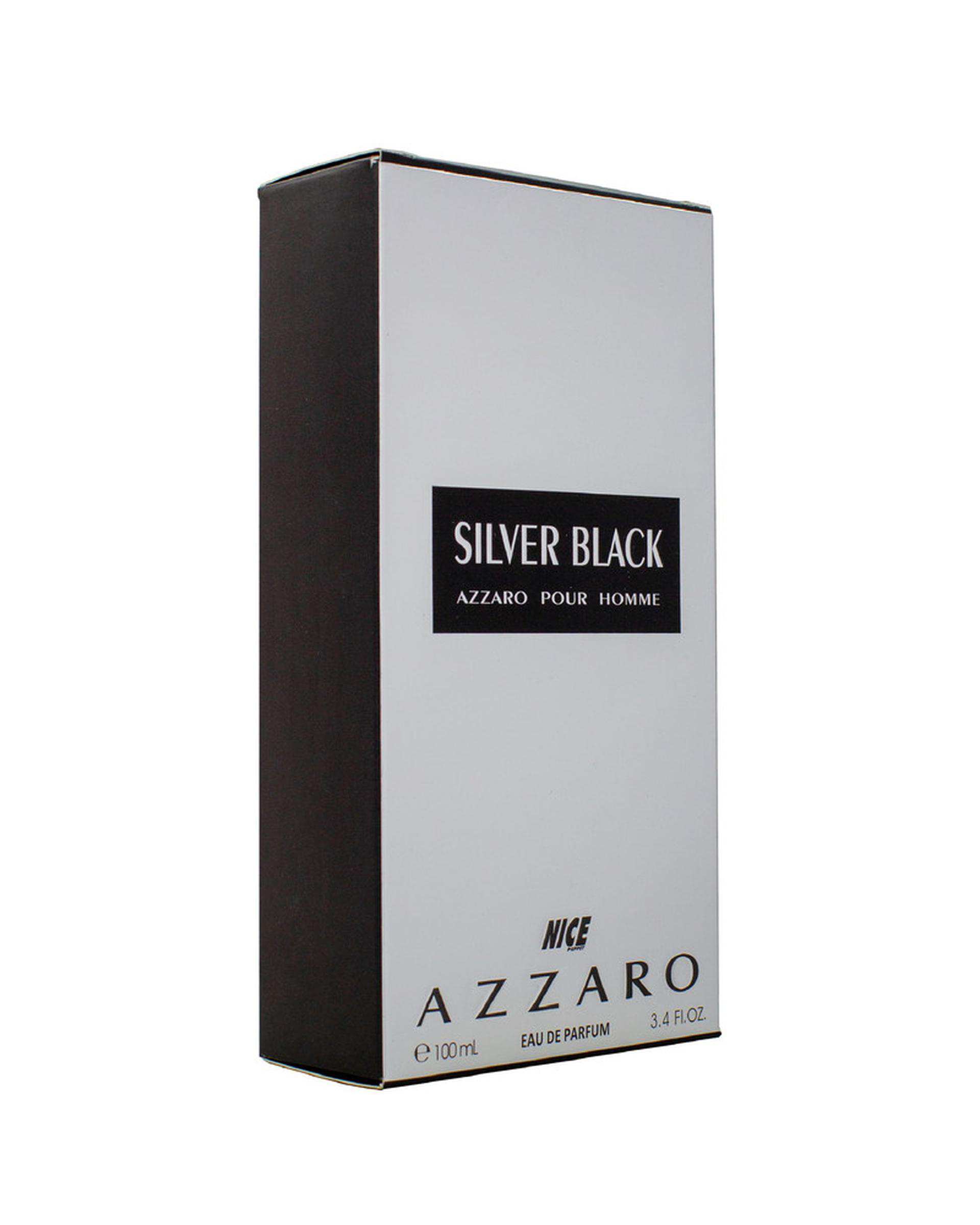 عطر مردانه نایس پاپت Azaro Silver Black EDP 80ml Nice Puppet