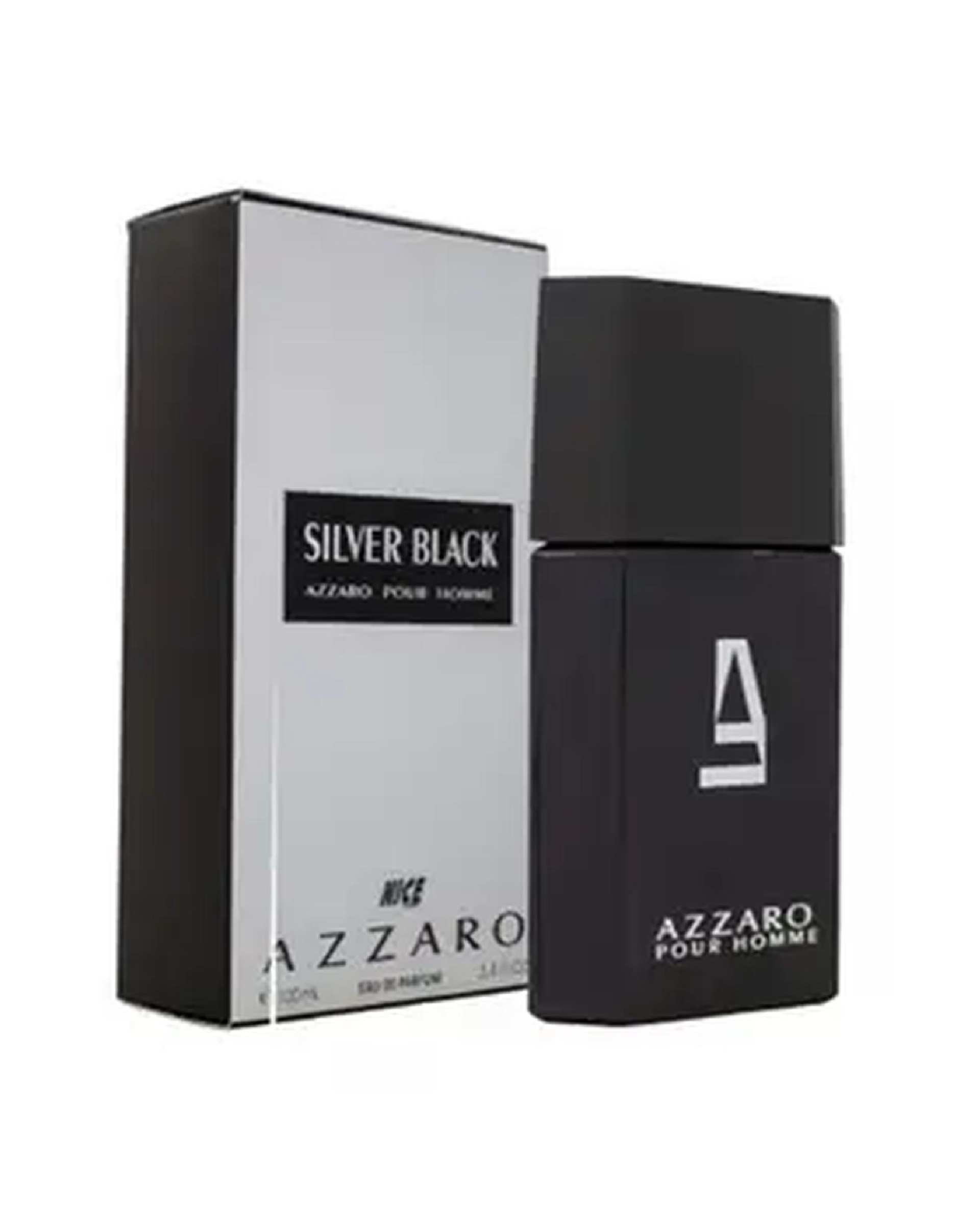 عطر مردانه نایس پاپت Azaro Silver Black EDP 80ml Nice Puppet