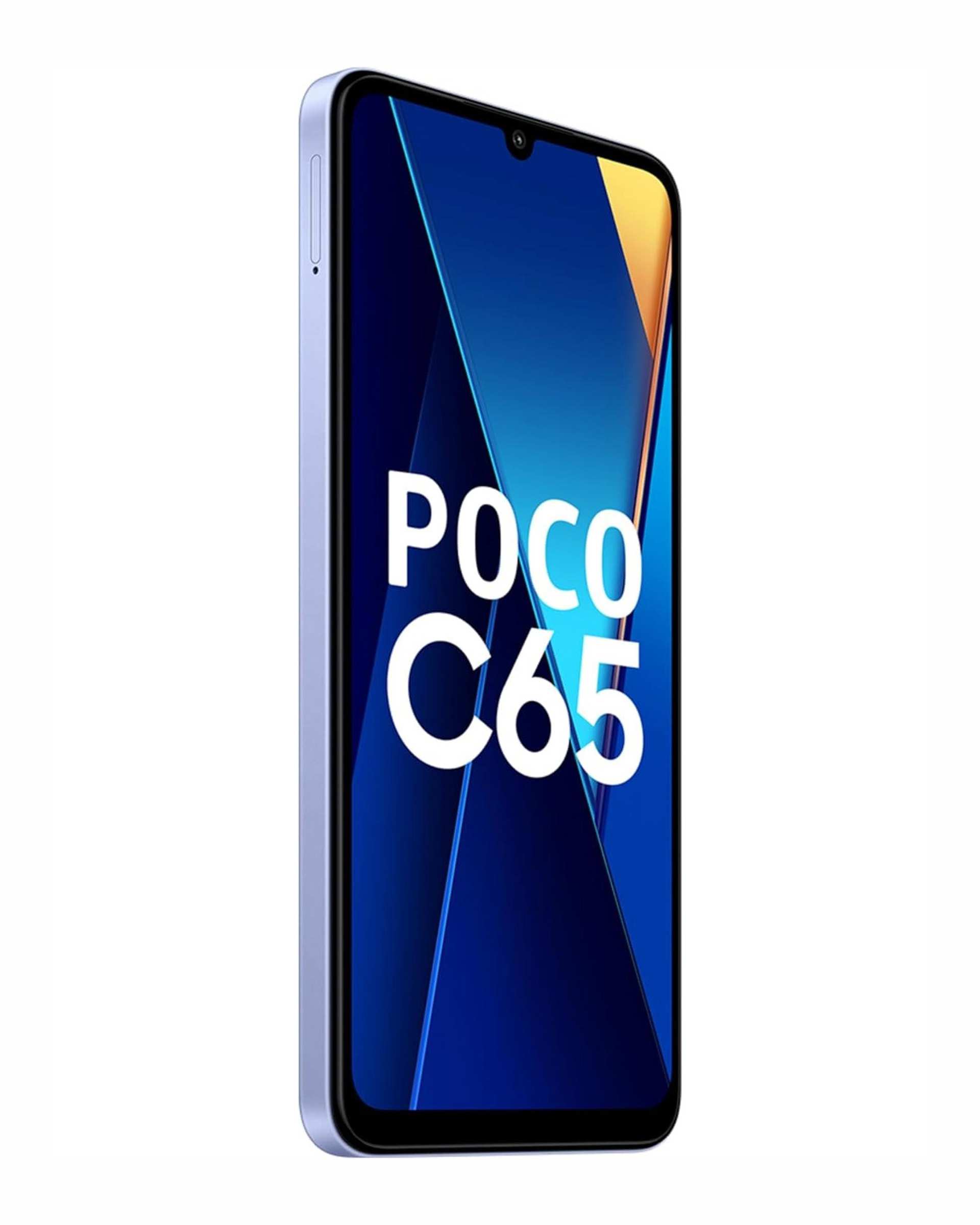 گوشی موبایل شیائومی مدل Poco C65 دو سیم کارت ظرفیت 256 گیگابایت و رم 8 گیگابایت بنفش