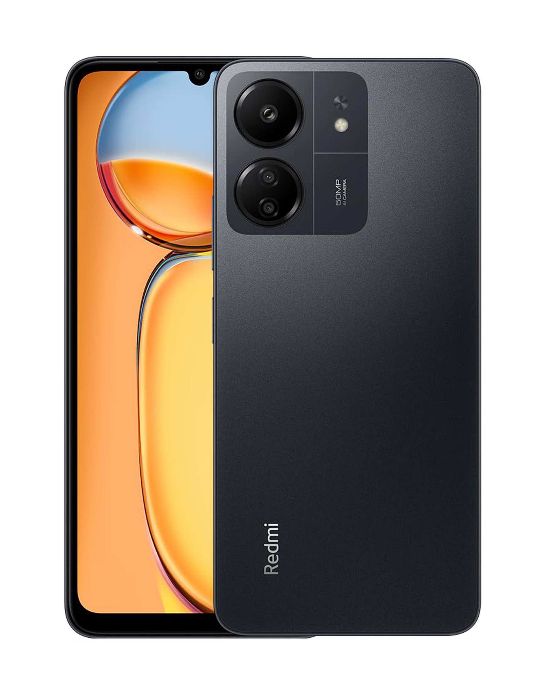 گوشی موبایل شیائومی مدل Redmi 13C 4Gدو سیم کارت ظرفیت 128 گیگابایت و رم 6 گیگابایت Midnight Black