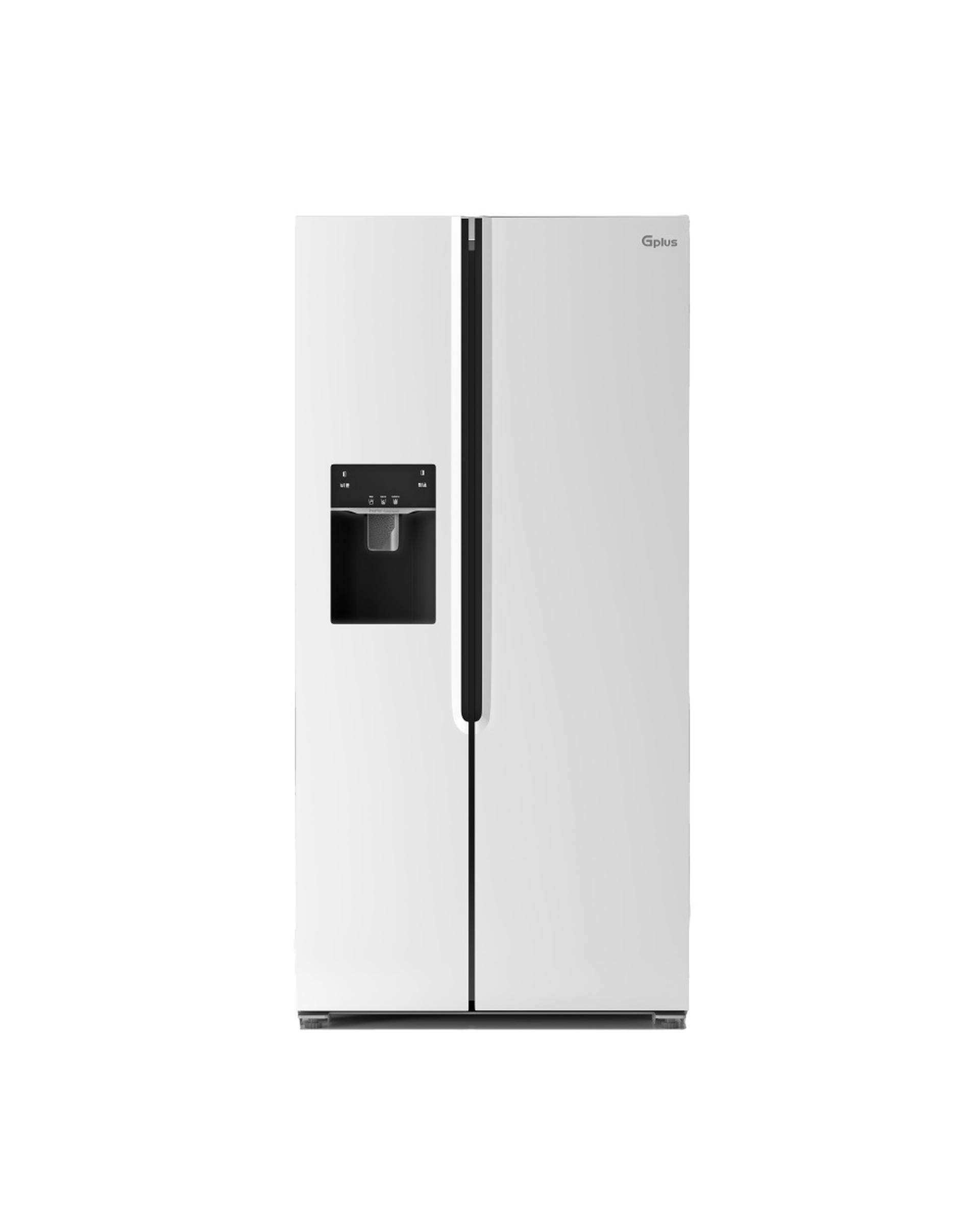 یخچال و فریزر ساید بای ساید 28 فوت سفید جی پلاس G Plus مدل GSS-P7636W