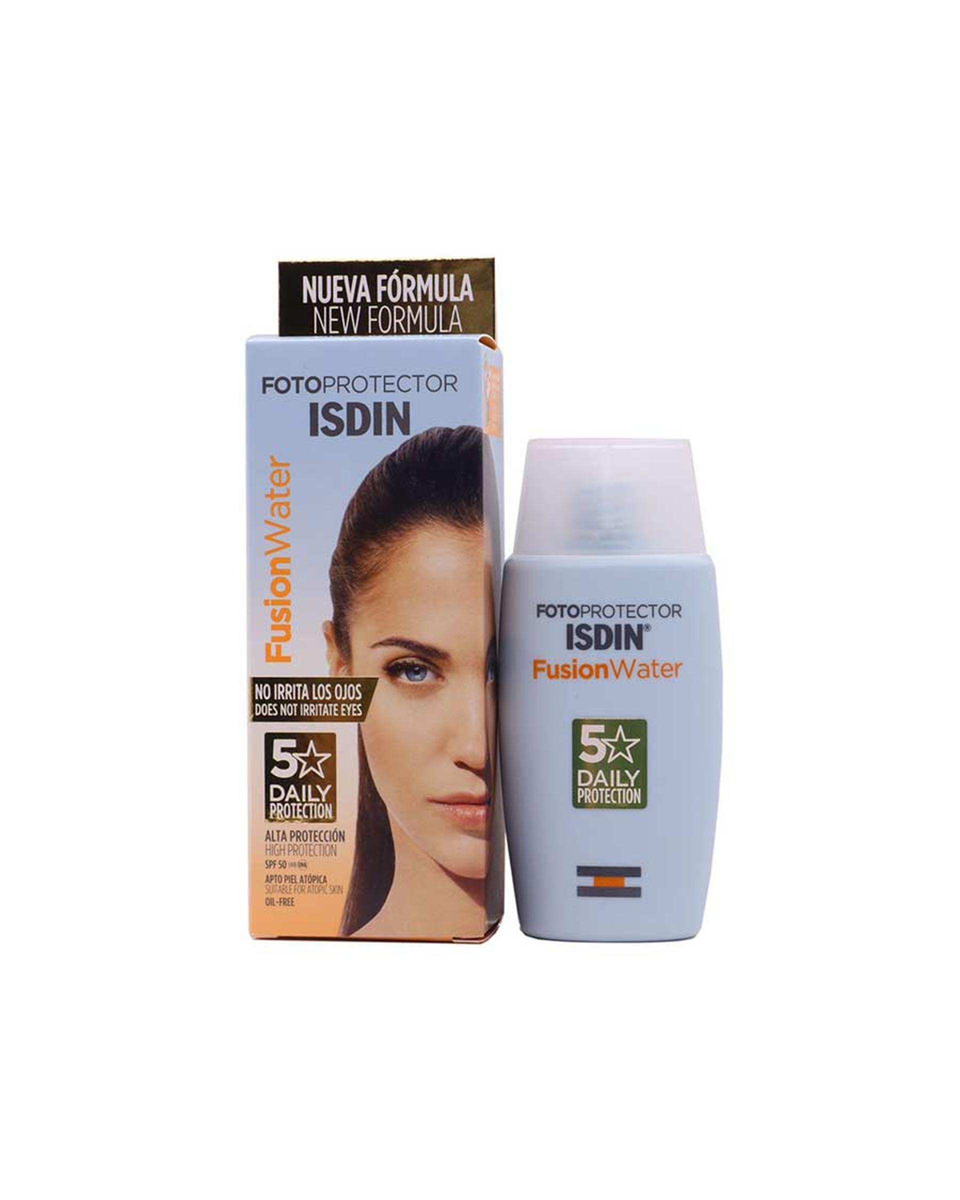 ضد آفتاب SPF50 فیوژن واتر ایزدین Isdin