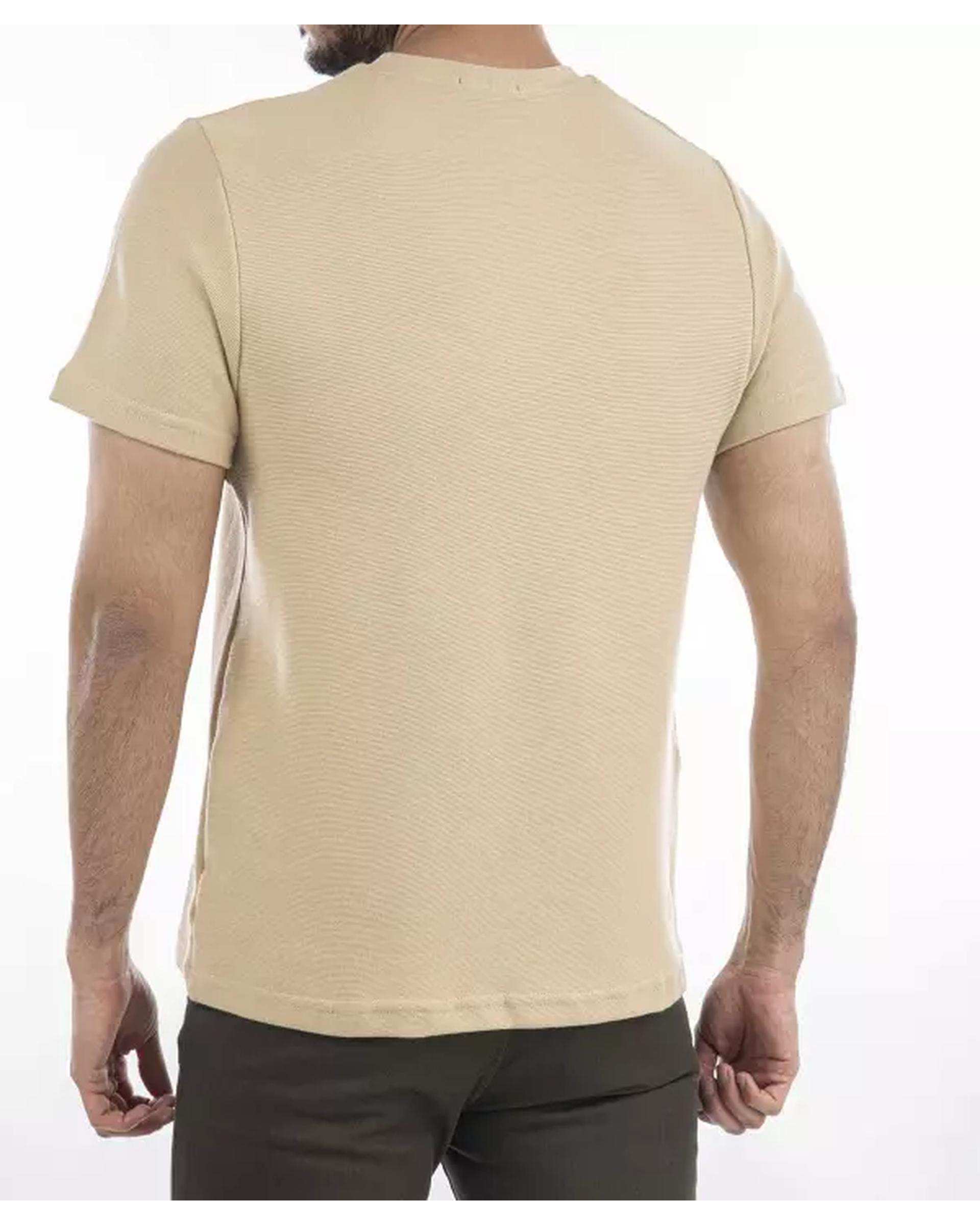 تی شرت مردانه یقه گرد کرم آر ان اس RNS کد 12021941