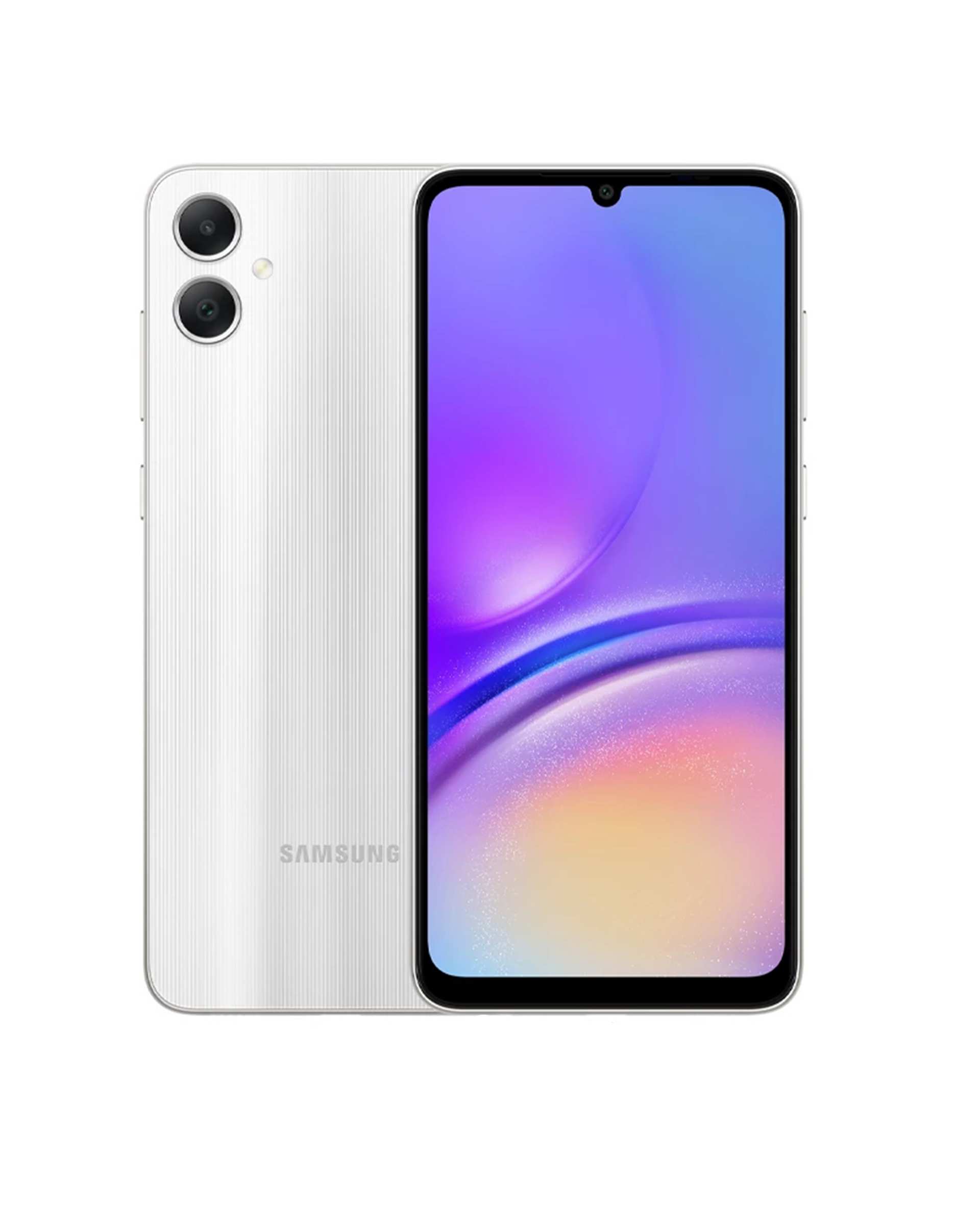 گوشی موبایل سامسونگ مدل Galaxy A05 دو سیم کارت ظرفیت 128 گیگابایت و رم 4 گیگابایت نقره ای