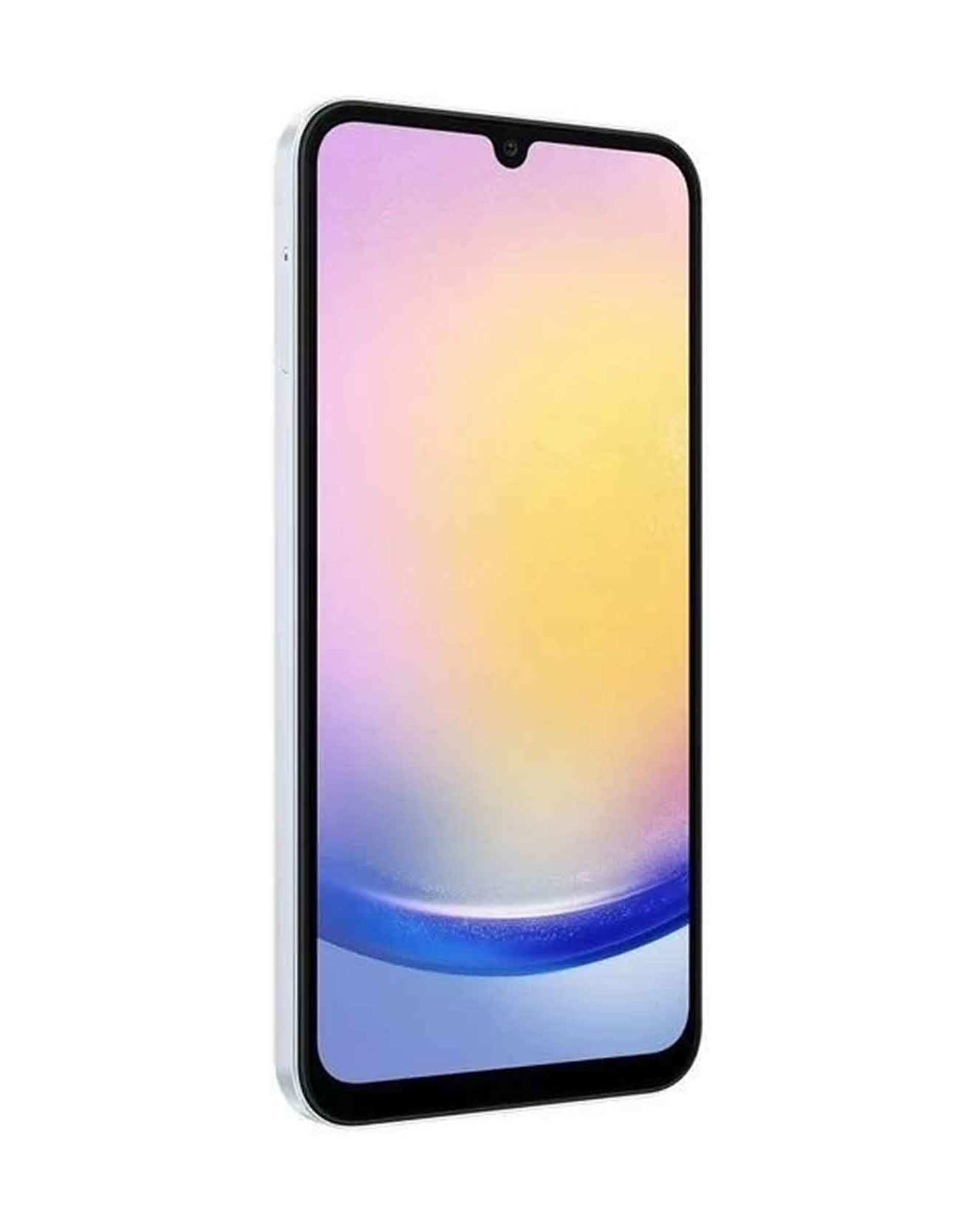 گوشی موبایل سامسونگ مدل Galaxy A25 5G دو سیم کارت ظرفیت 256 گیگابایت و رم 8 گیگابایت آبی روشن