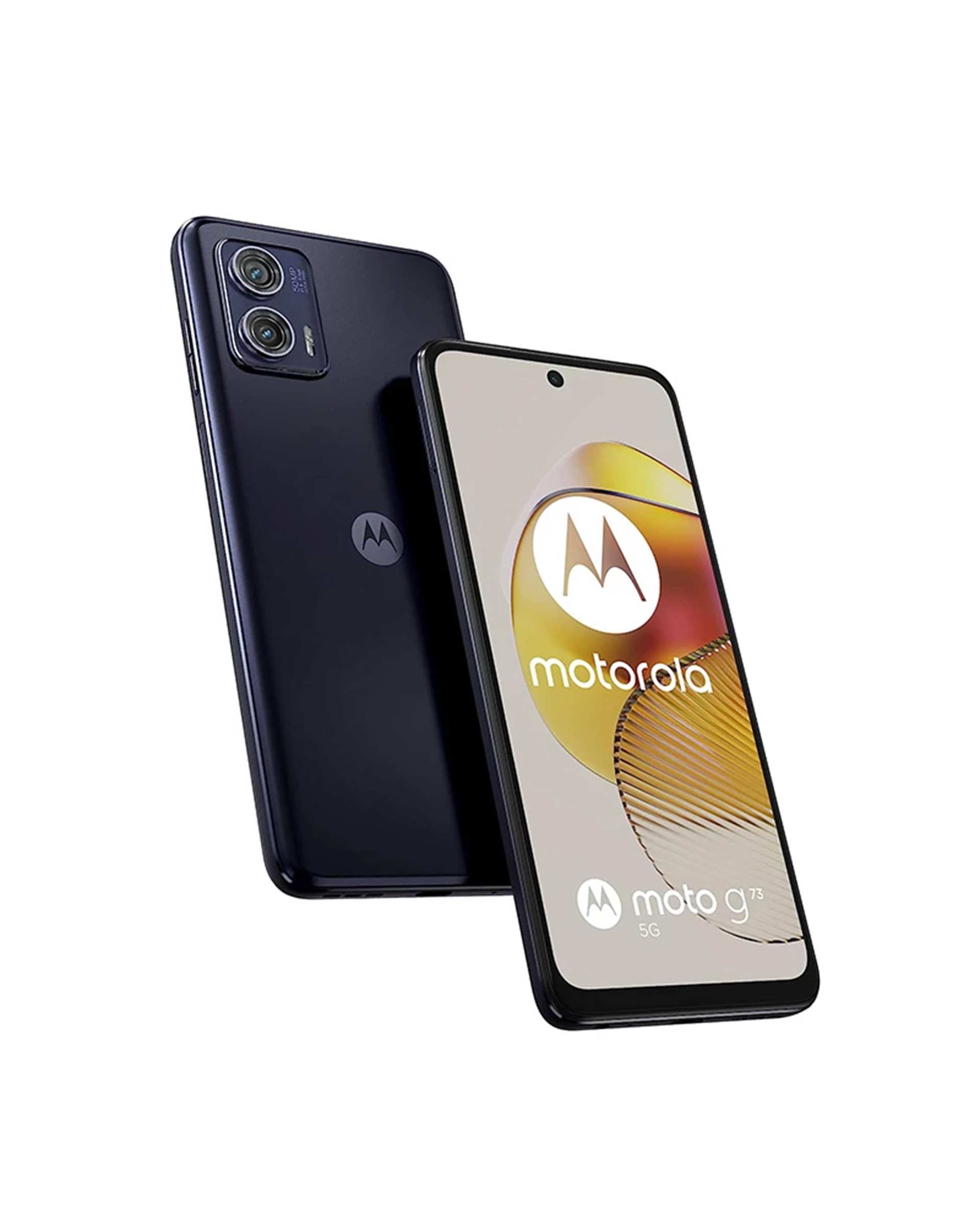 گوشی موبایل موتورولا مدل Moto G73 دو سیم کارت ظرفیت 256 گیگابایت و رم 8 گیگابایت آبی