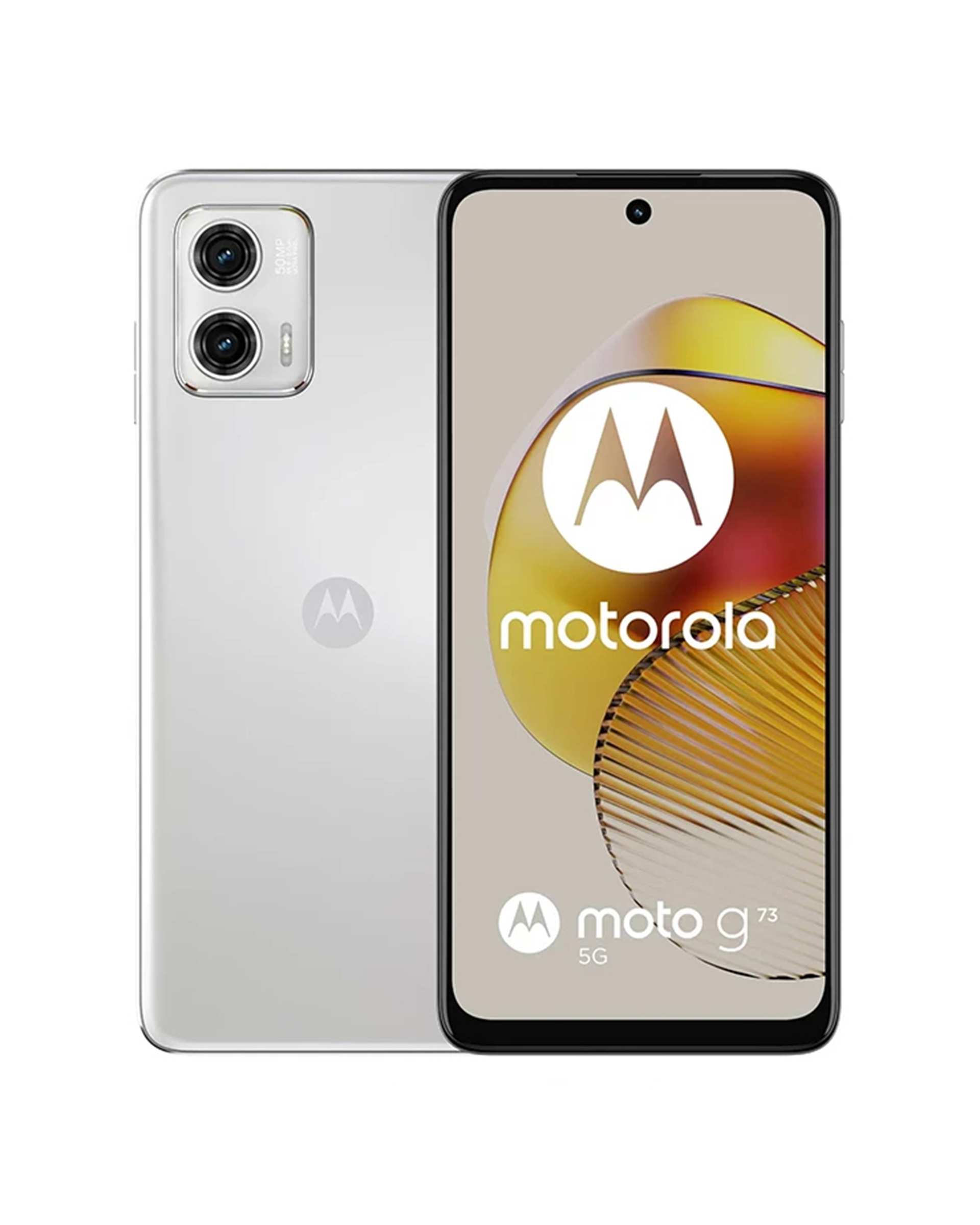 گوشی موبایل موتورولا مدل Moto G73 دو سیم کارت ظرفیت 256 گیگابایت و رم 8 گیگابایت سفید