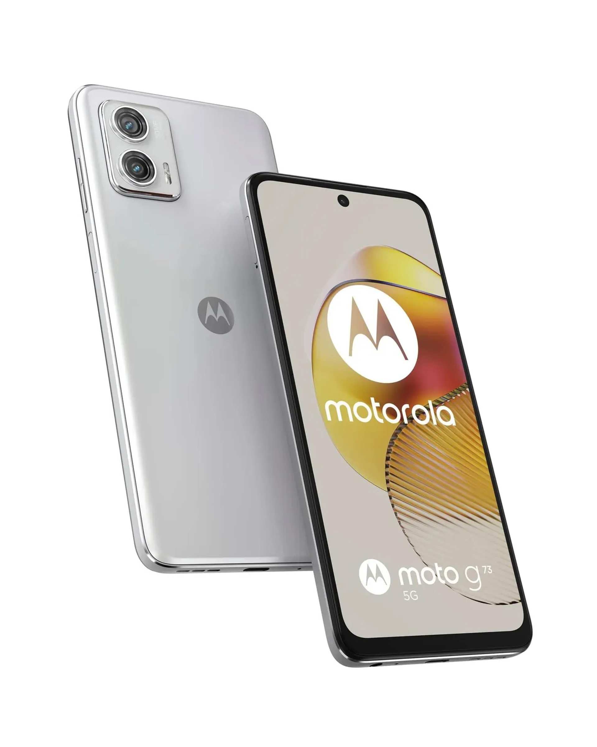 گوشی موبایل موتورولا مدل Moto G73 دو سیم کارت ظرفیت 256 گیگابایت و رم 8 گیگابایت سفید