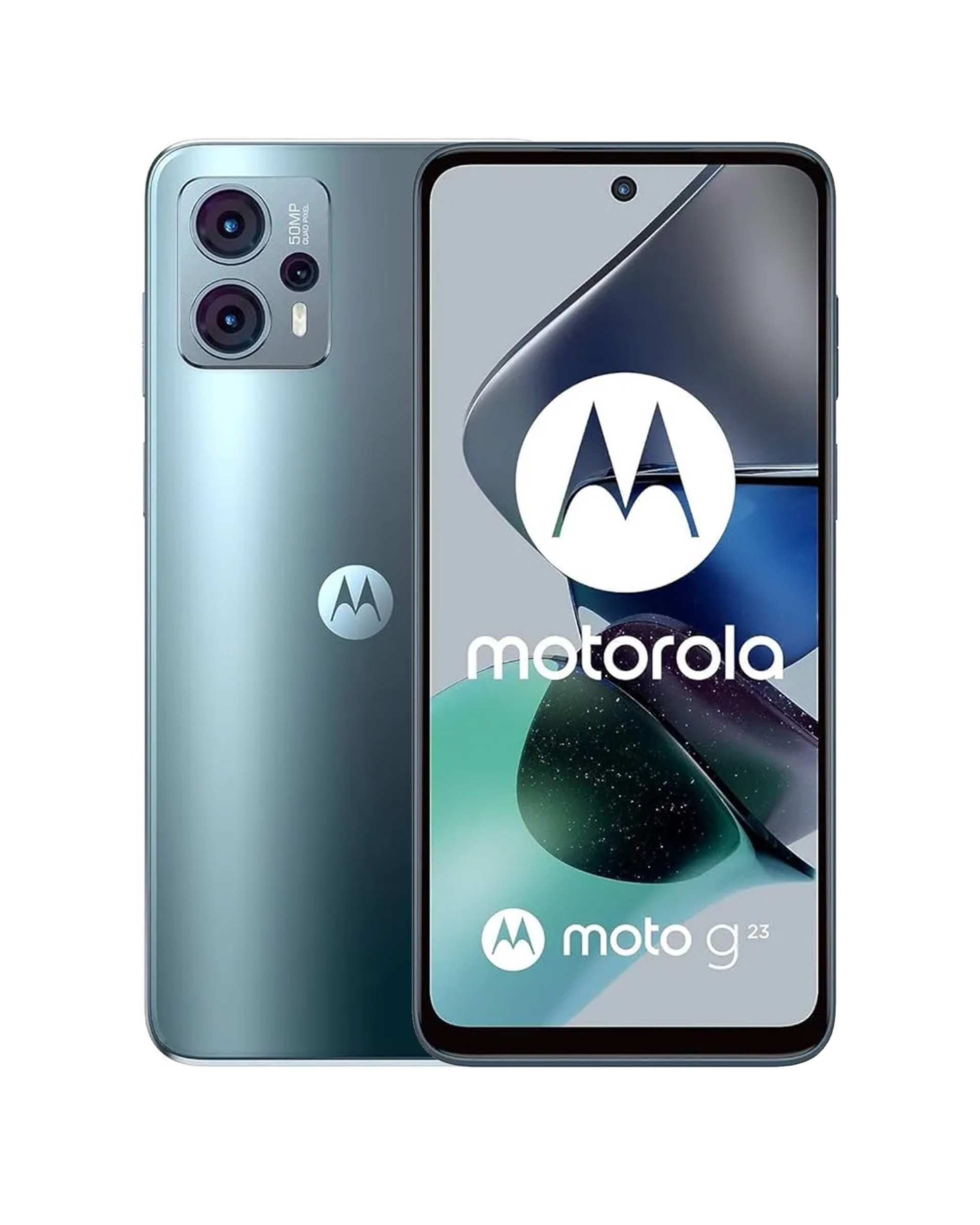 گوشی موبایل موتورولا مدل Moto G23 دو سیم کارت ظرفیت 128 گیگابایت و رم 8 گیگابایت آبی