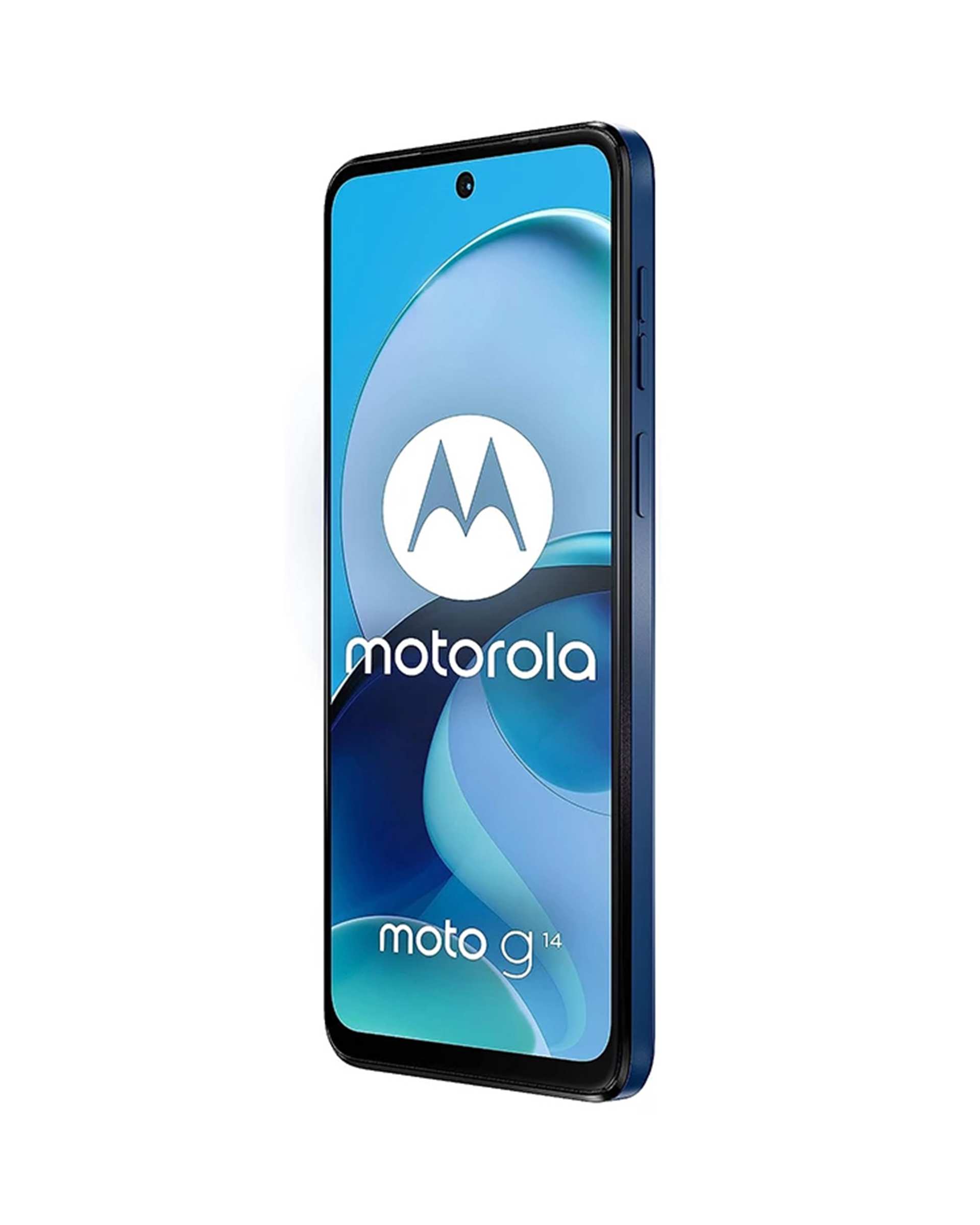 گوشی موبایل موتورولا مدل Moto G14 دو سیم کارت ظرفیت 128 گیگابایت و رم 4 گیگابایت آبی