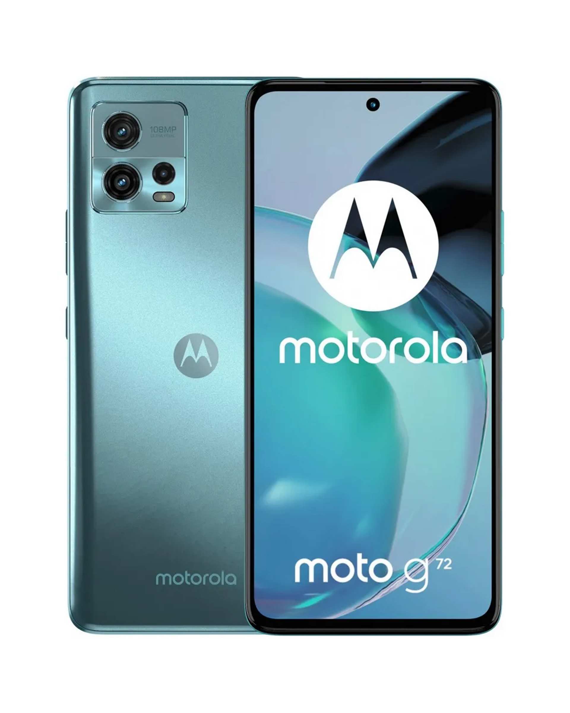 گوشی موبایل موتورولا مدل Moto G72 دو سیم کارت ظرفیت 128 گیگابایت و رم 8 گیگابایت آبی